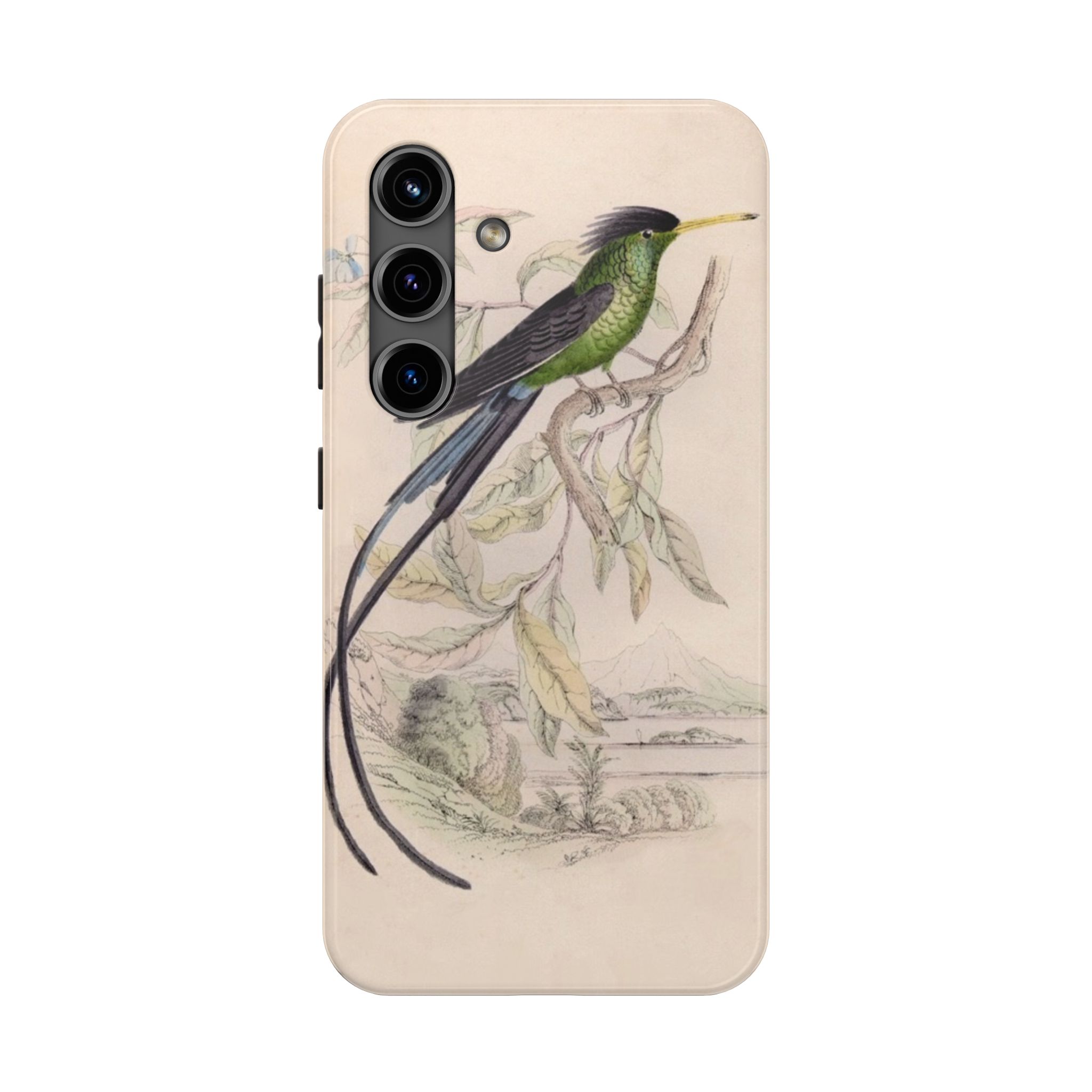 Black Capped Hummingbird Phone Case - Image 59