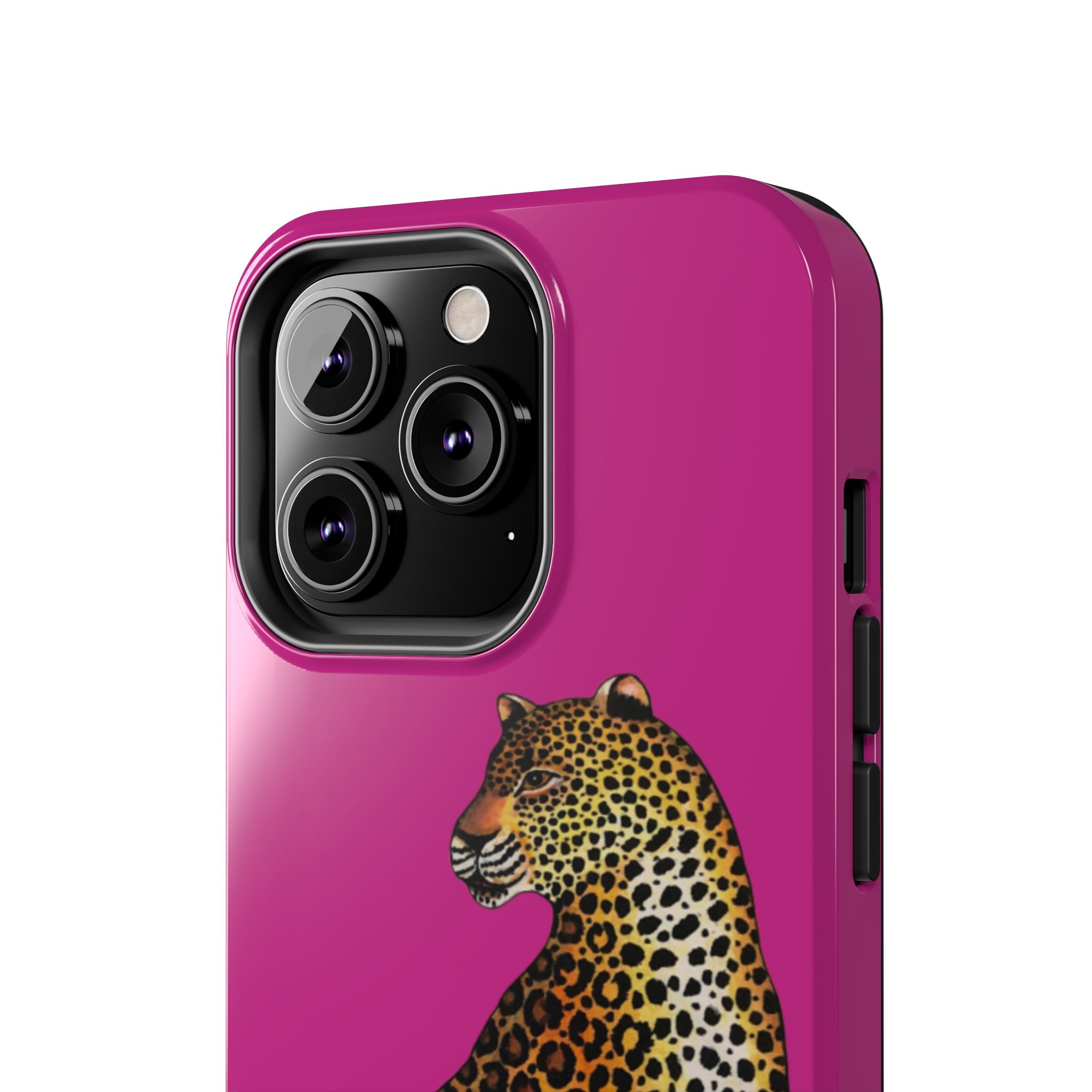 Leopard Phone Case - Fuchsia - Image 40