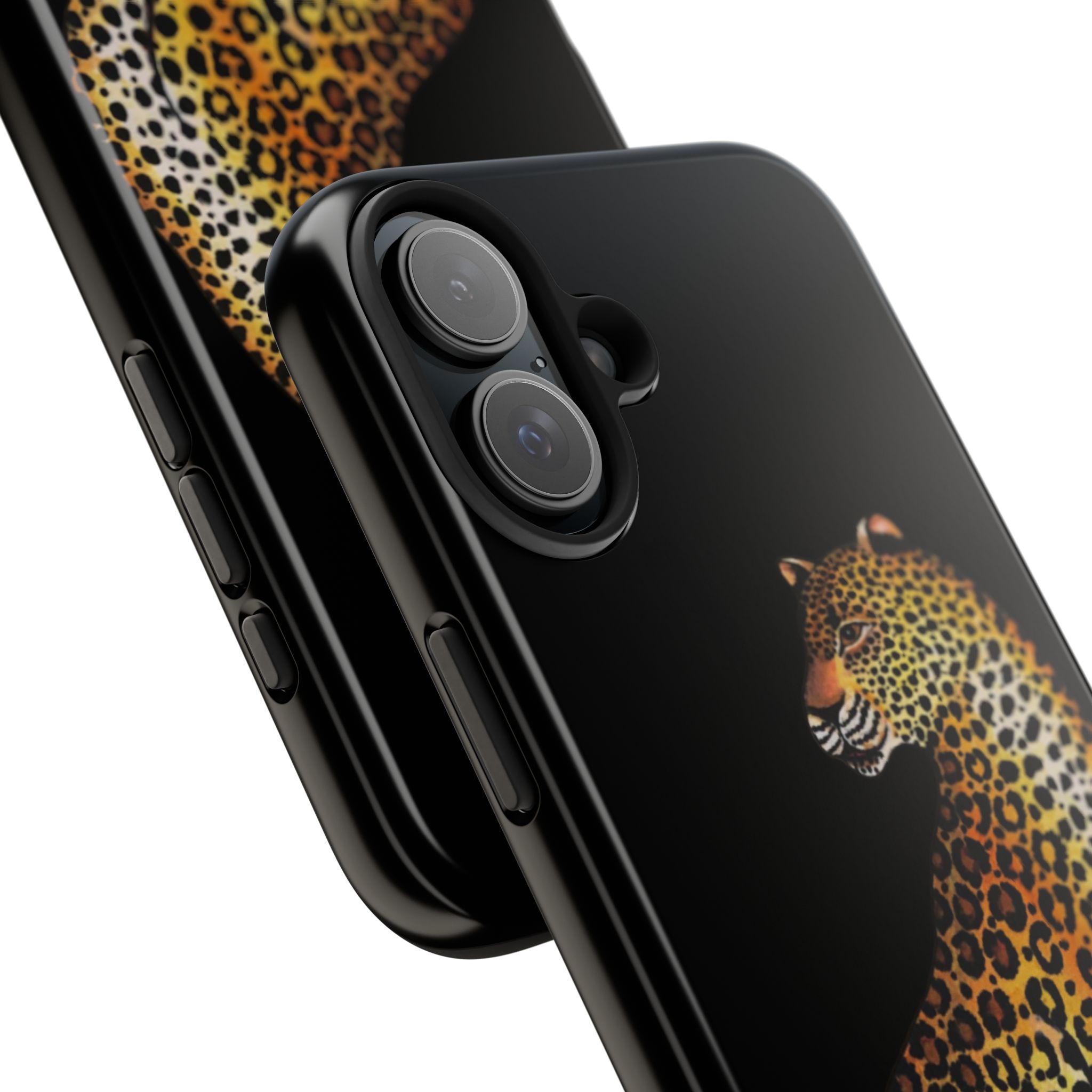 Leopard Phone Case - Black - Image 95