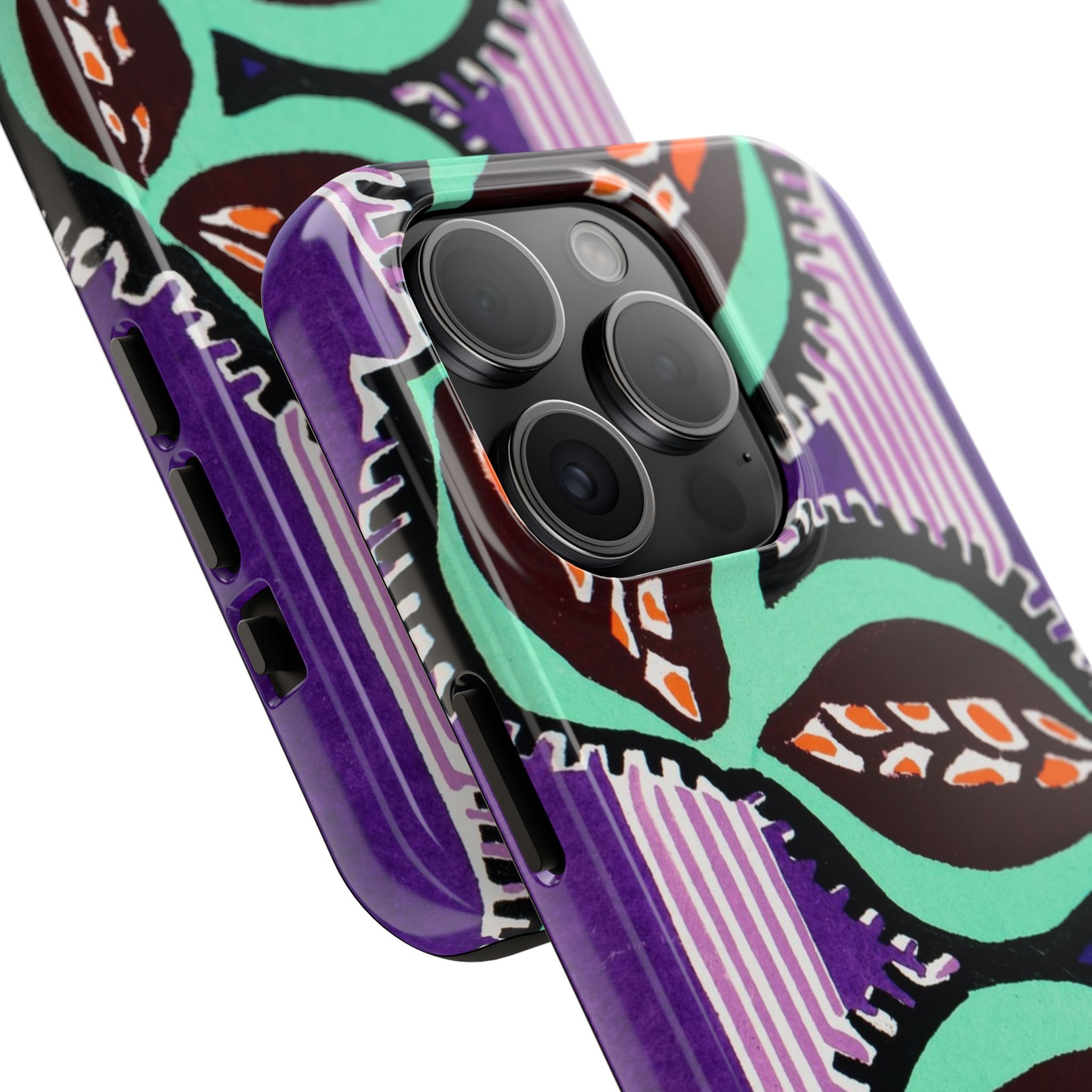 Mocha Abstract Phone Case - Image 58