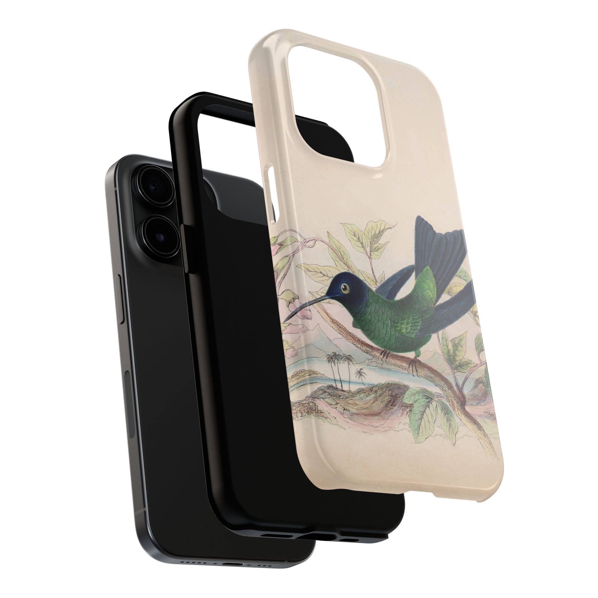 Wagler’s Hummingbird Phone Case - Image 60