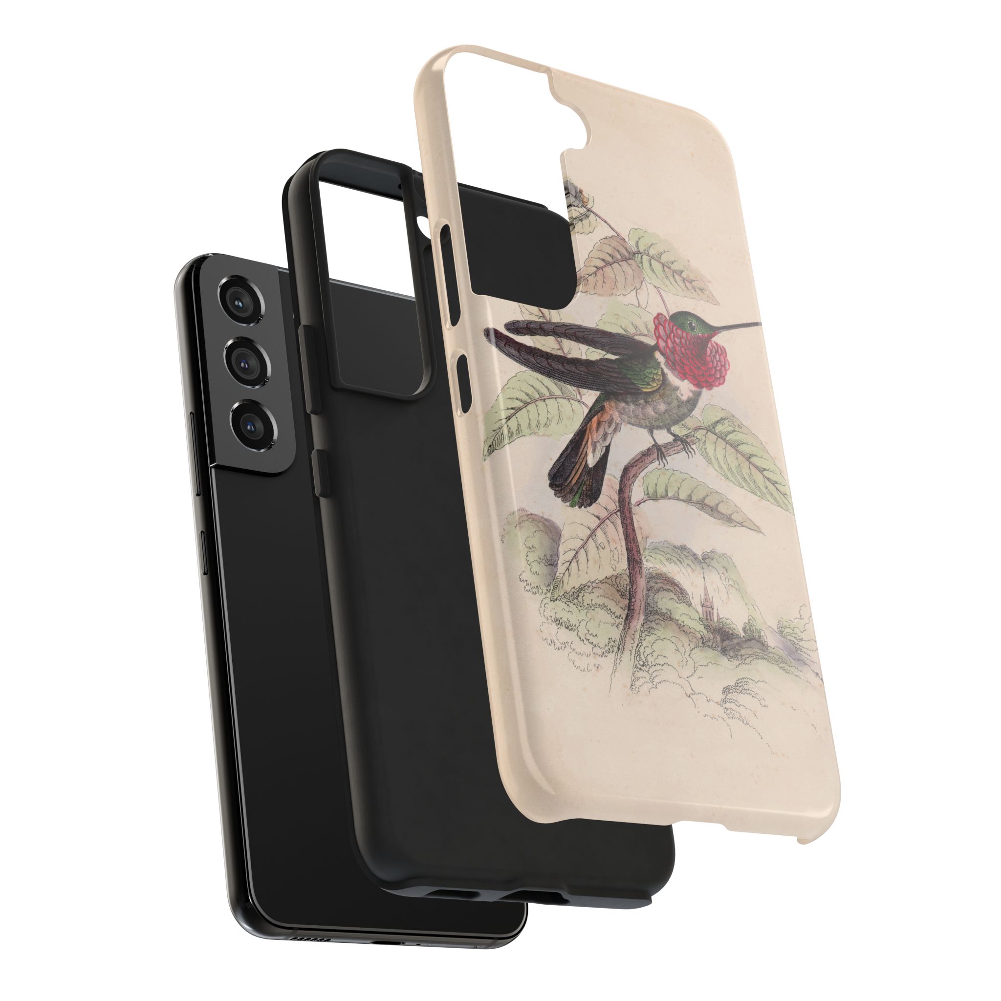 Tri-Colored Hummingbird Phone Case - Image 92