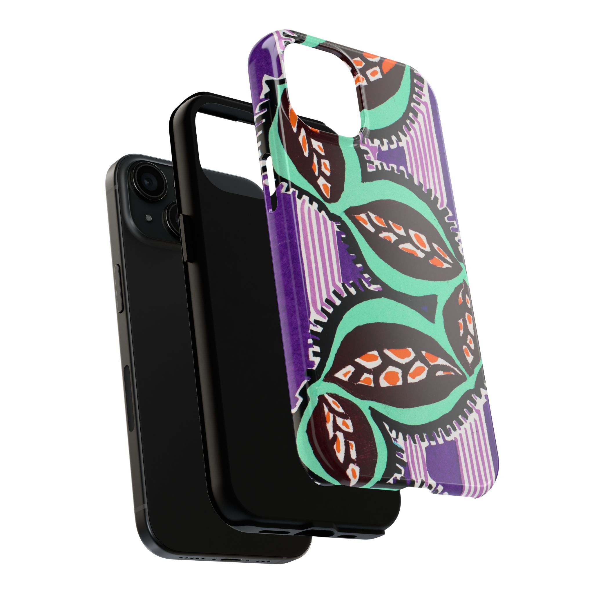 Mocha Abstract Phone Case - Image 56