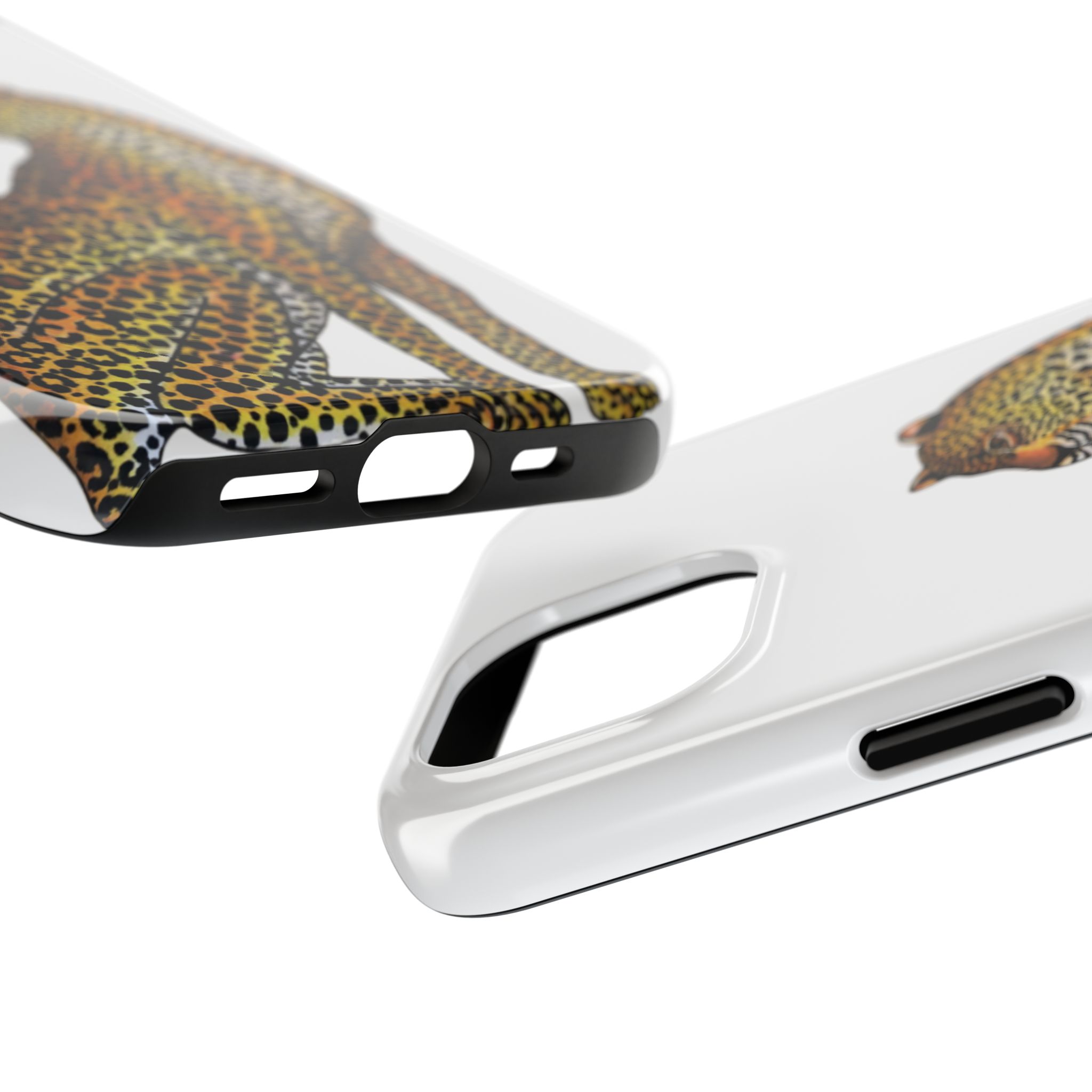 Leopard Phone Case - White - Image 55