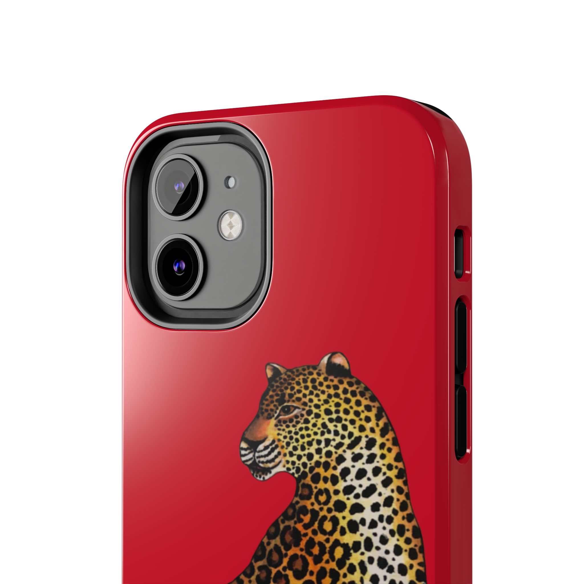 Leopard Phone Case - Red - Image 20