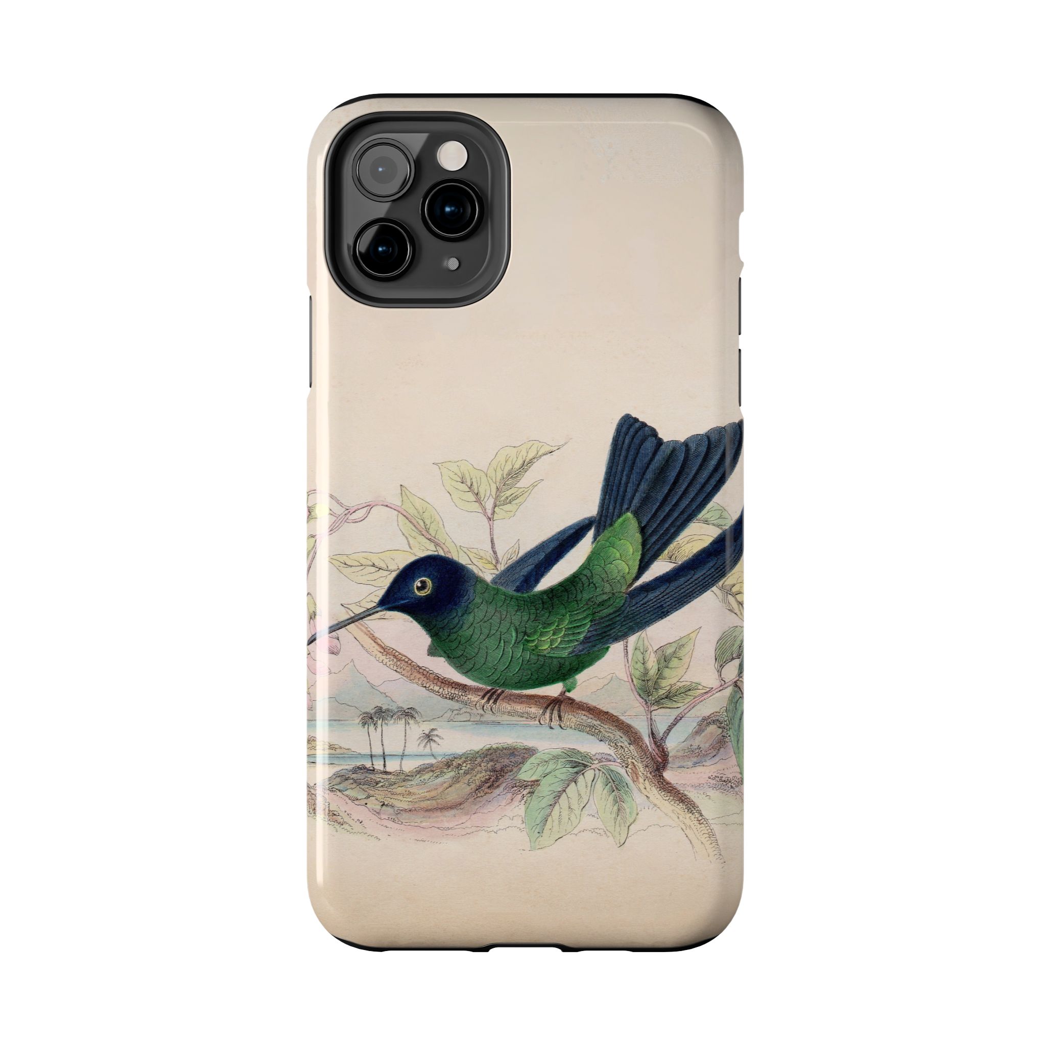 Wagler’s Hummingbird Phone Case - Image 10