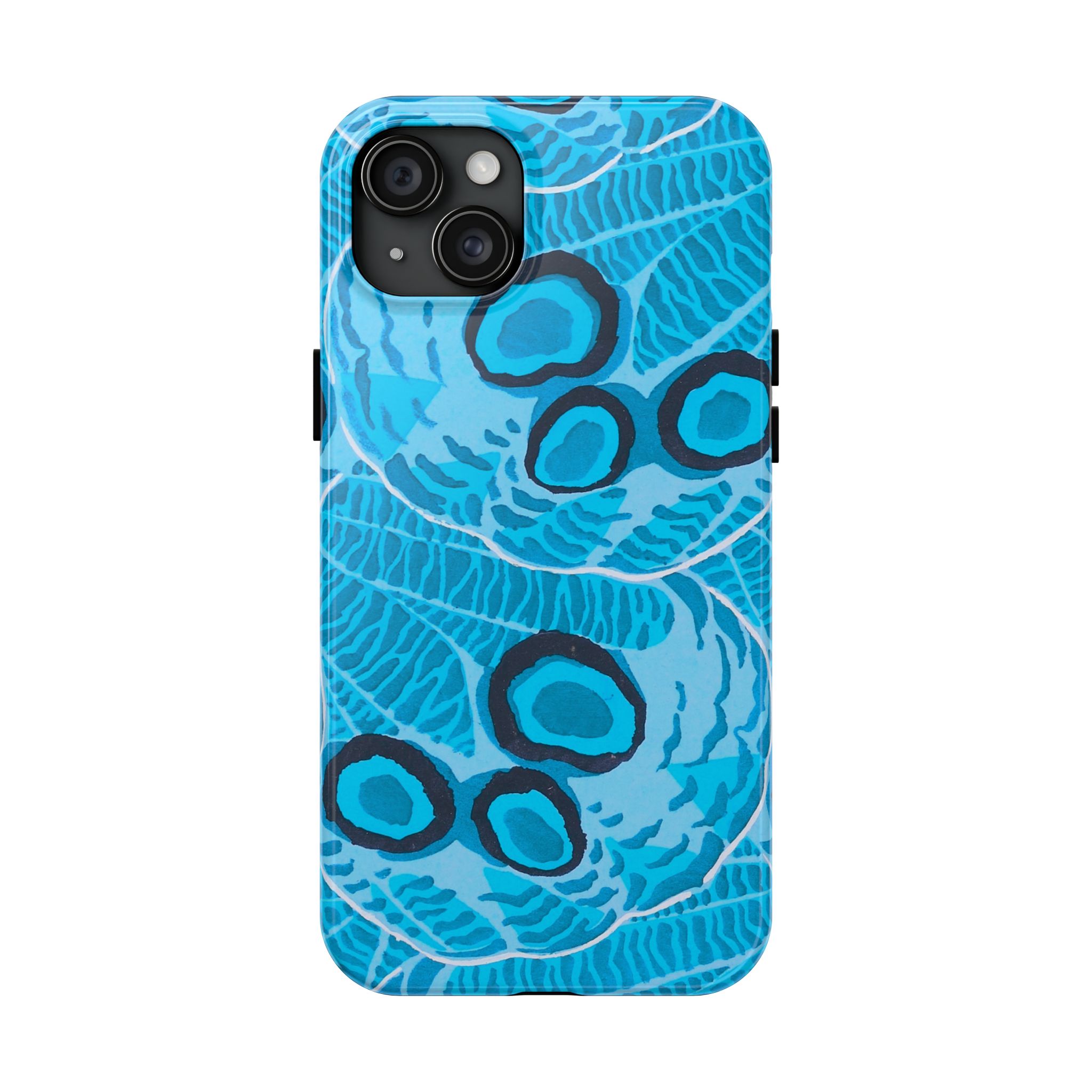 Abstract Spider Web Phone Case - Blue - Image 61