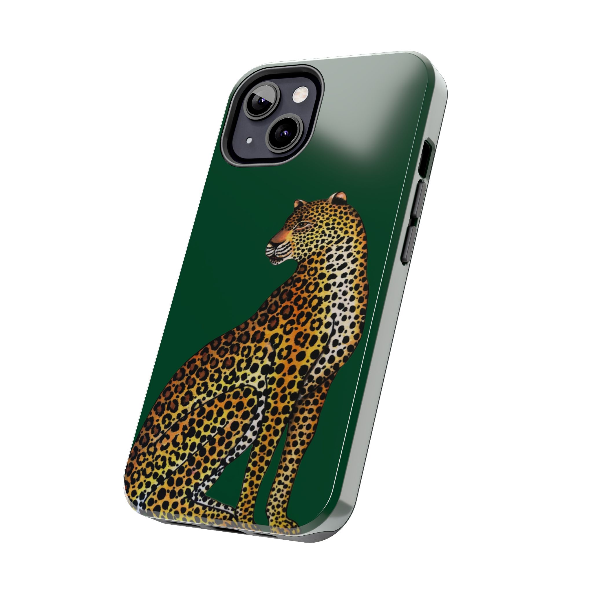 Leopard Phone Case - Racing Green - Image 31