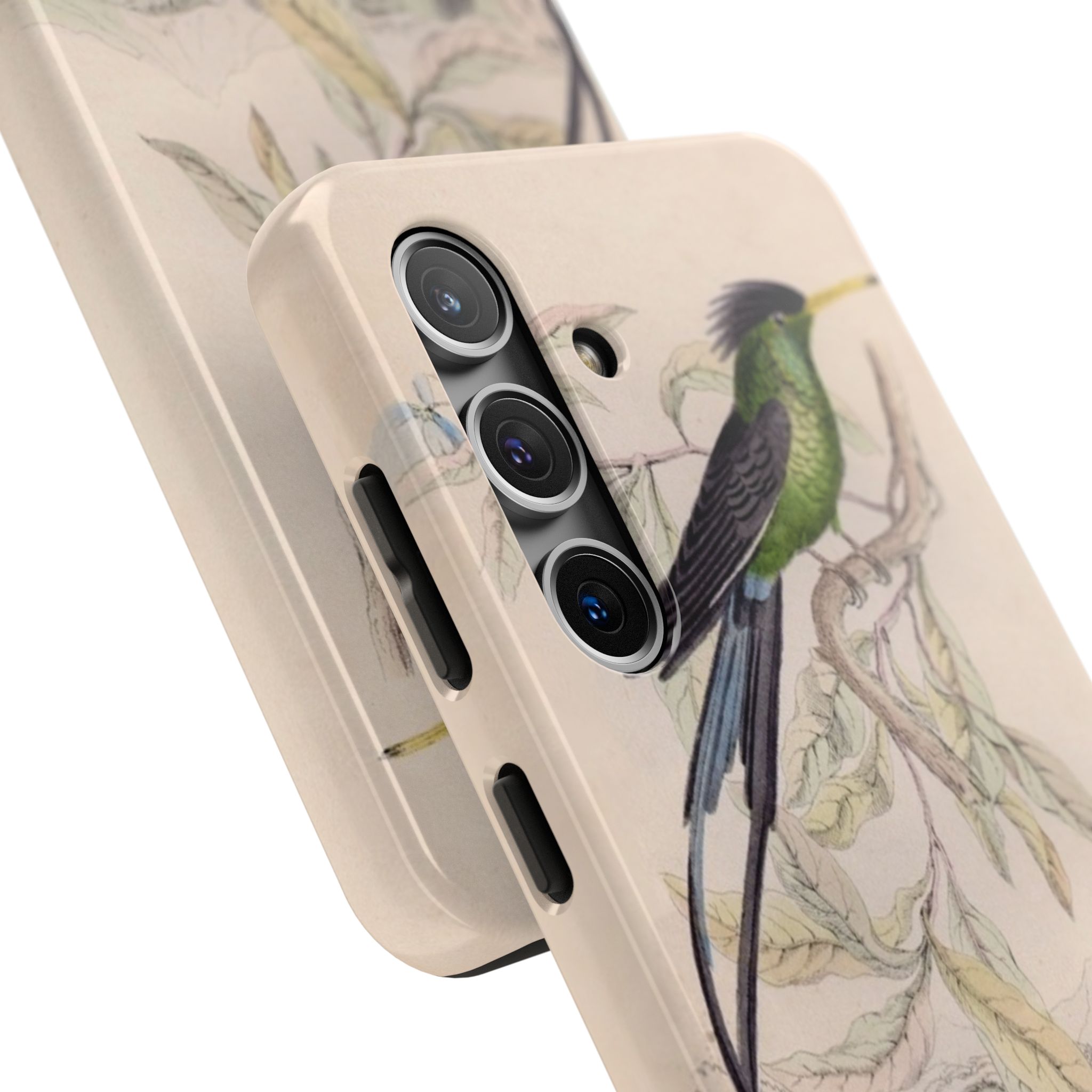 Black Capped Hummingbird Phone Case - Image 60