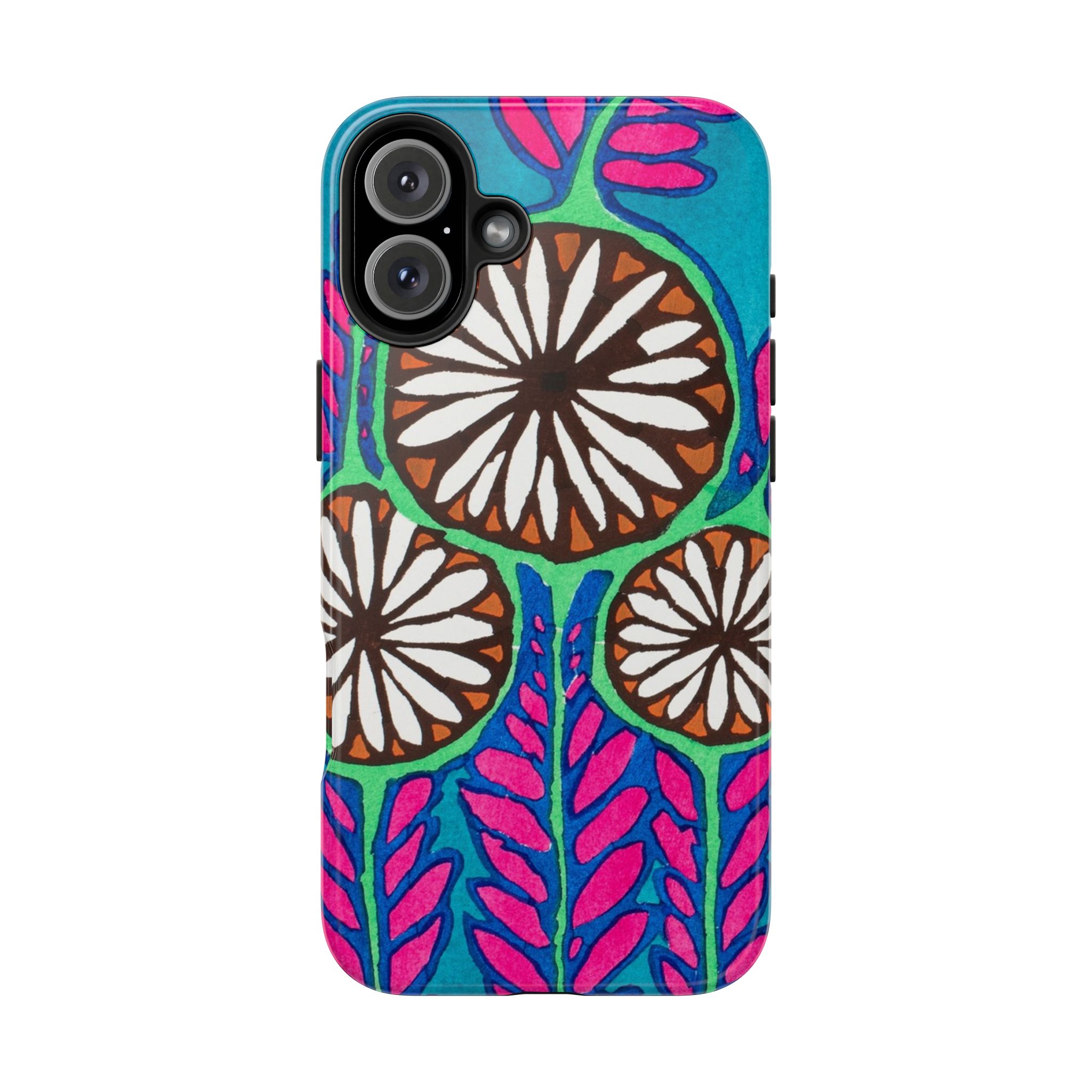 3 Abstract Flowers Phone Case - Image 78