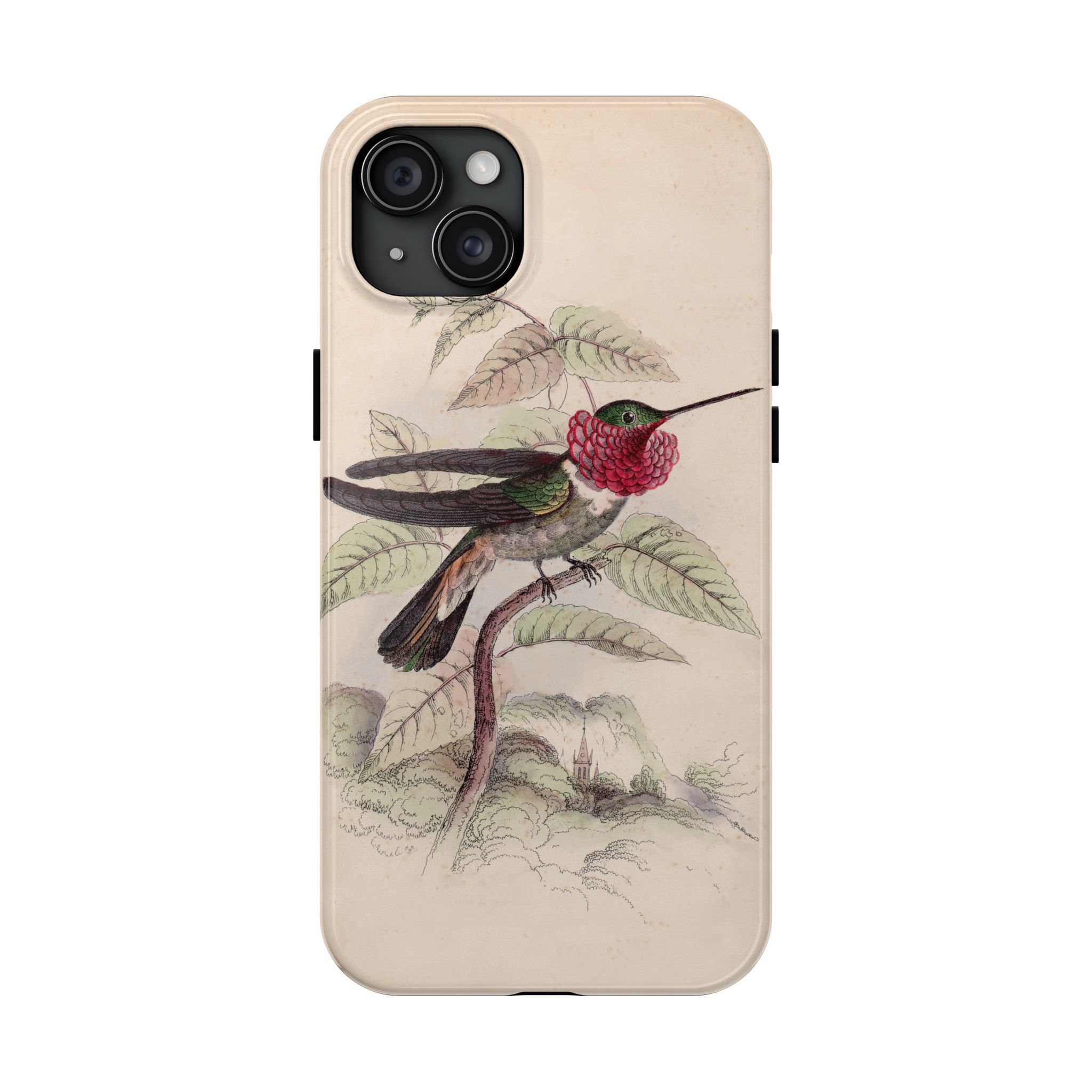 Tri-Colored Hummingbird Phone Case - Image 61