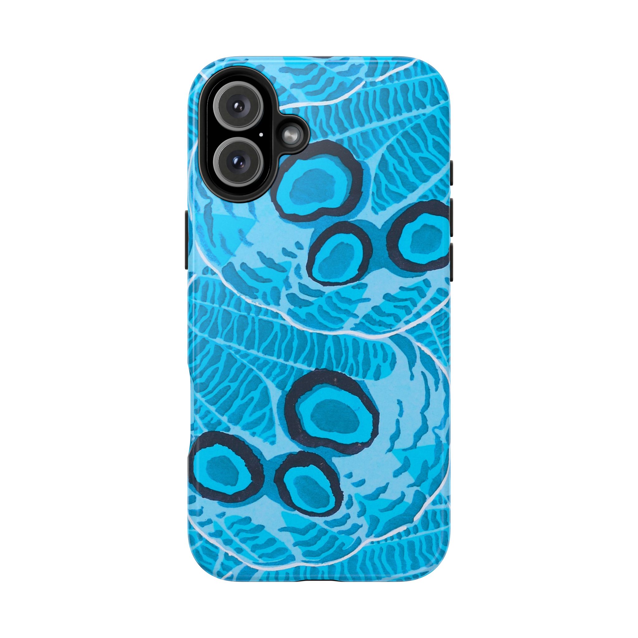 Abstract Spider Web Phone Case - Blue - Image 78