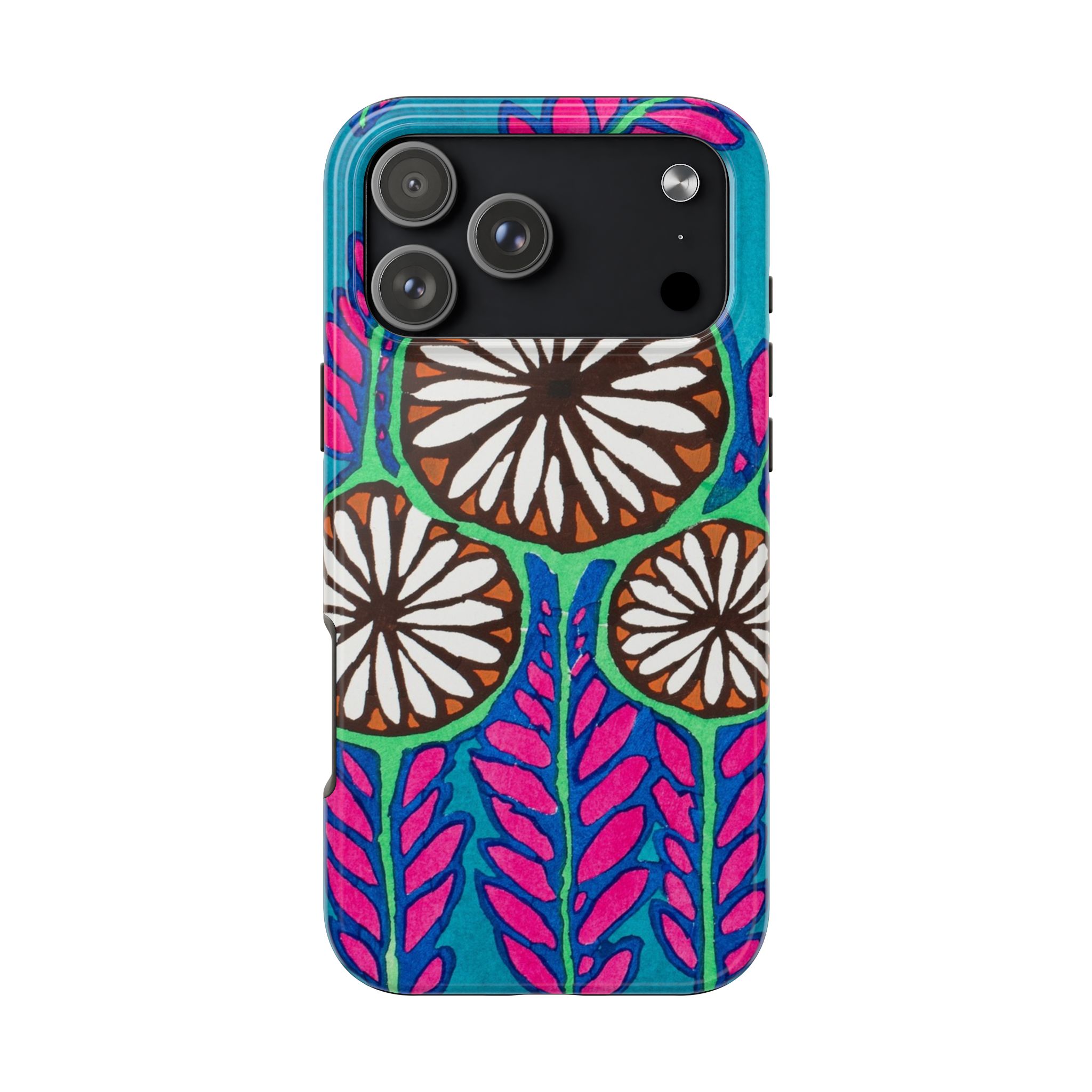 3 Abstract Flowers Phone Case - Image 99