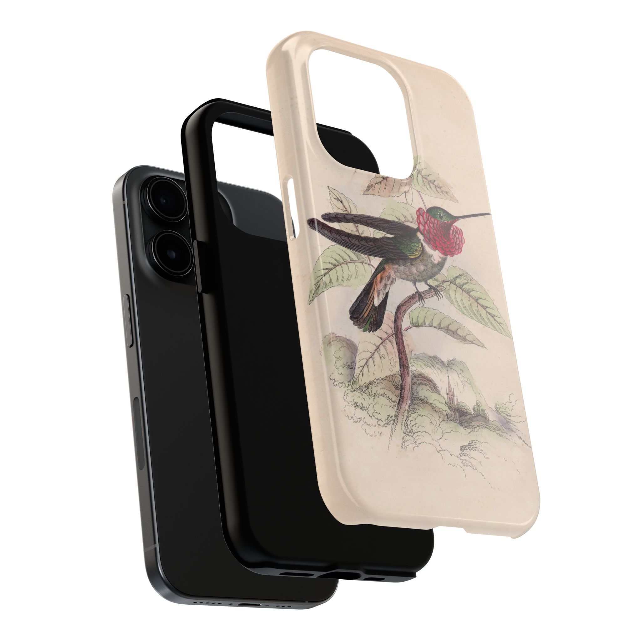 Tri-Colored Hummingbird Phone Case - Image 60