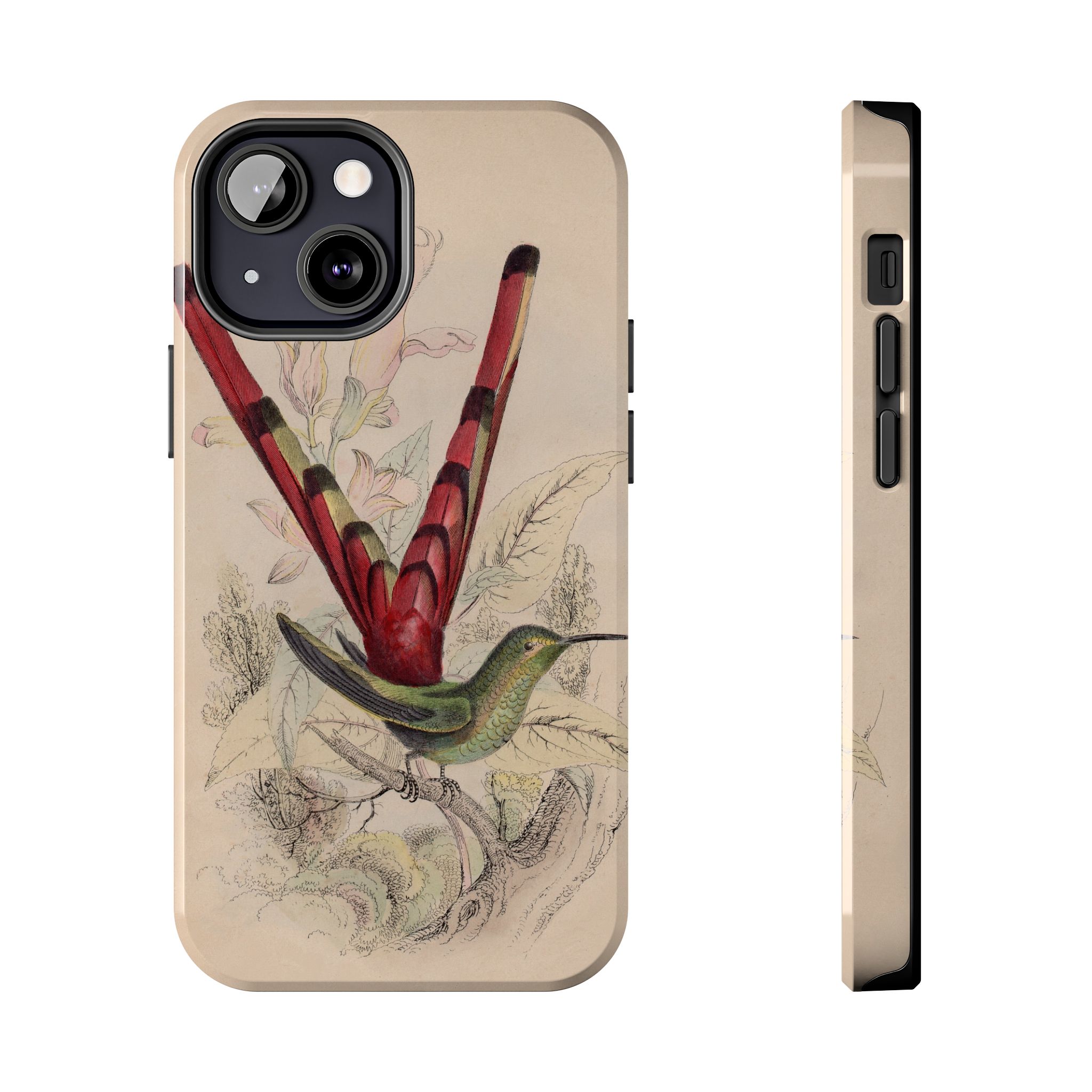 Red Tailed Hummingbird Phone Case - Image 33