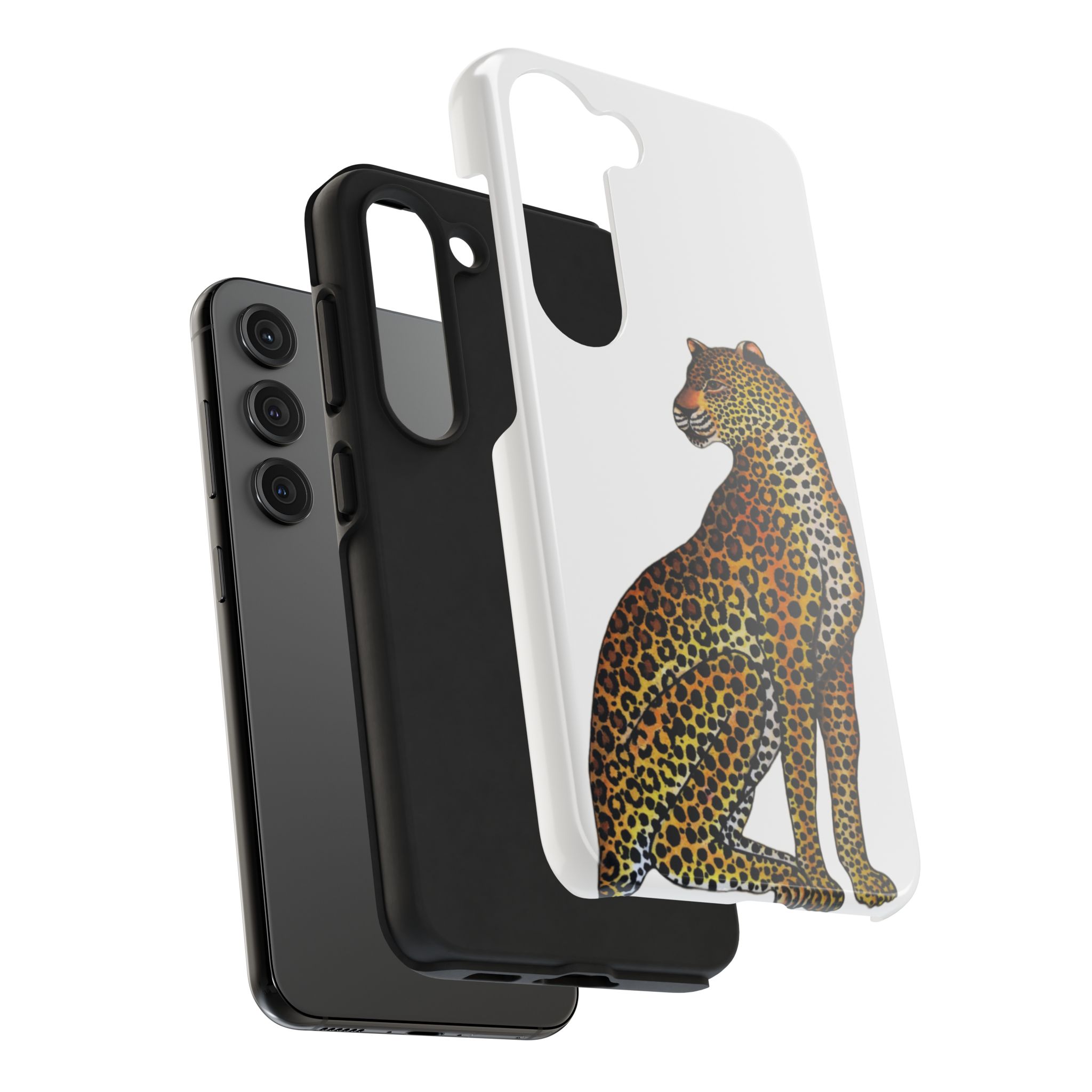 Leopard Phone Case - White - Image 88