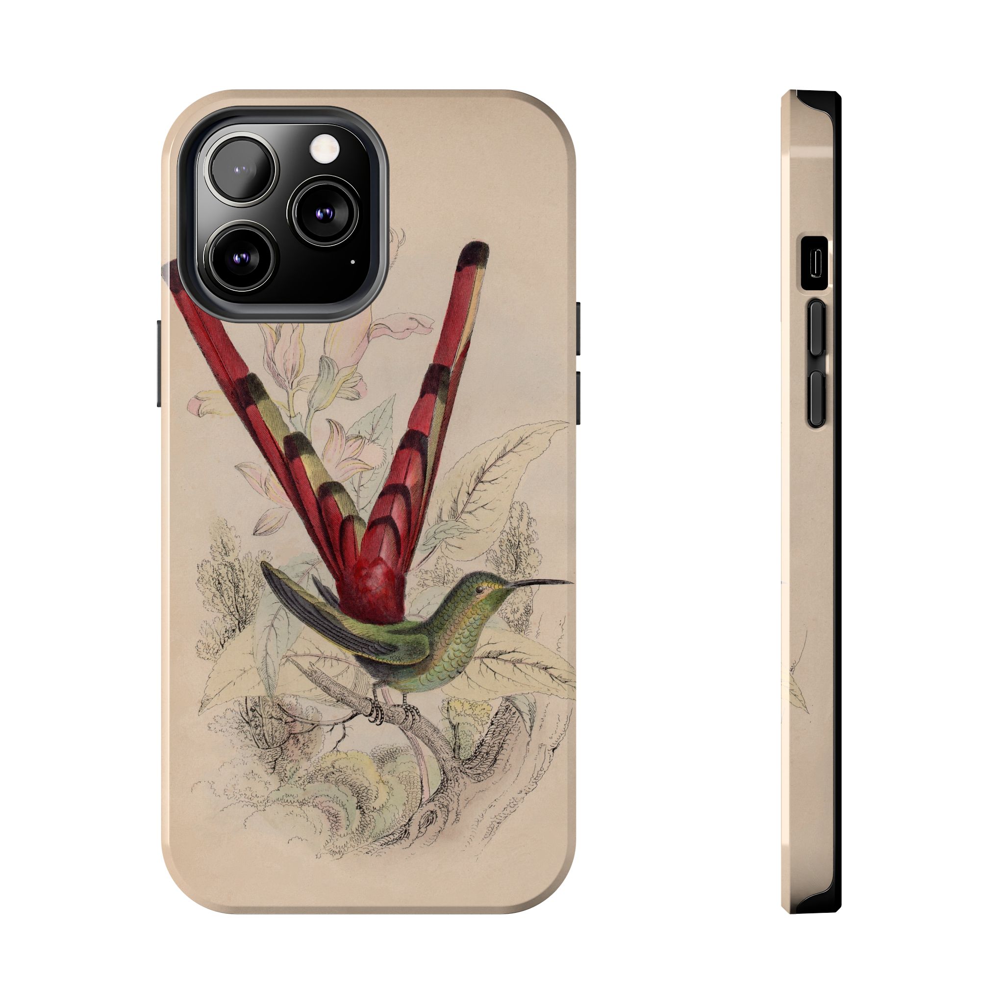 Red Tailed Hummingbird Phone Case - Image 41