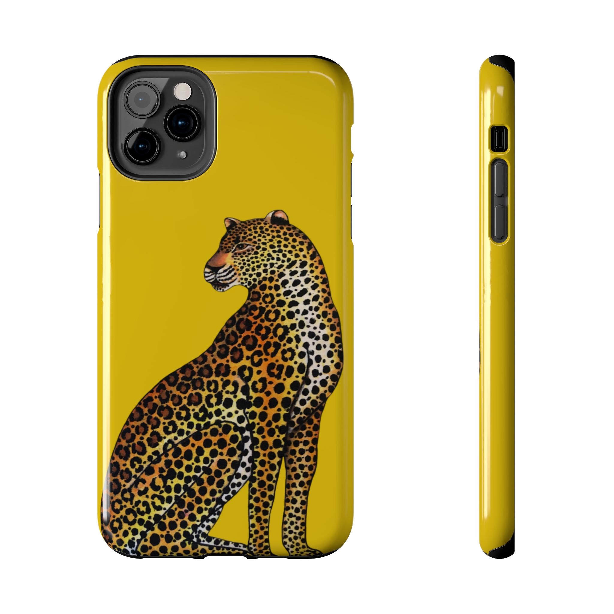 Leopard Phone Case - Gold - Image 9