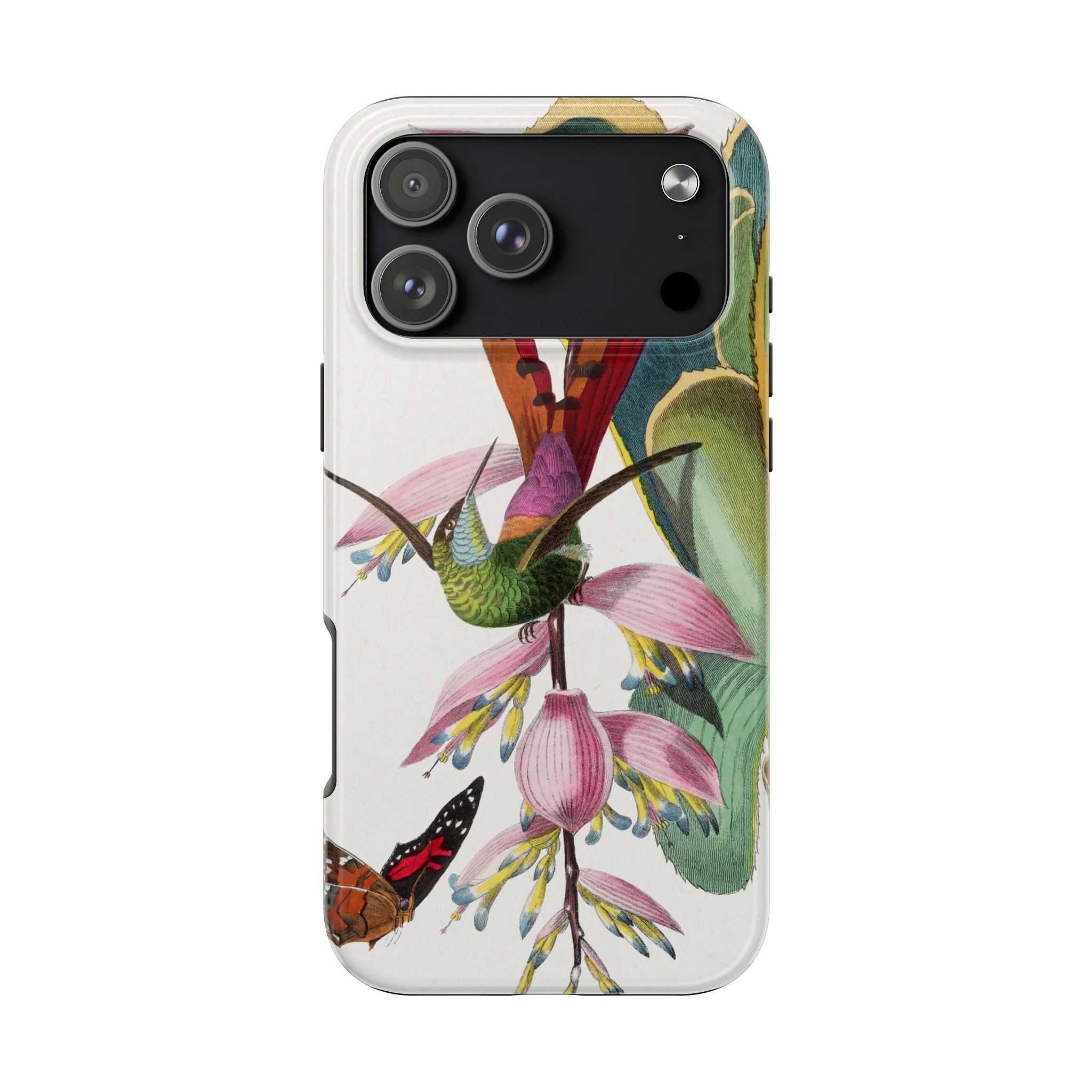 Hummingbird and Butterfly Phone Case - Image 102