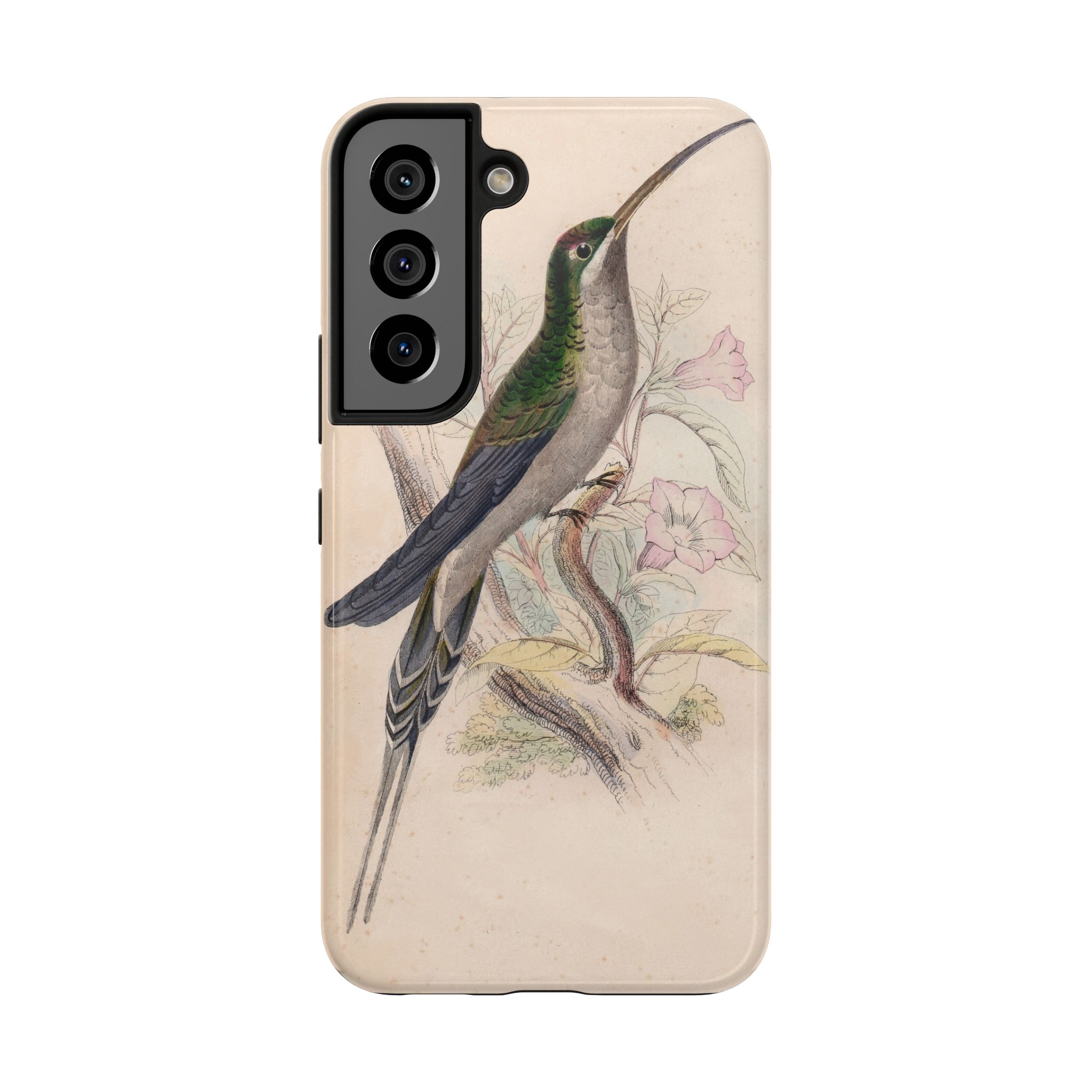 Supercilious Hummingbird Phone Case - Image 61