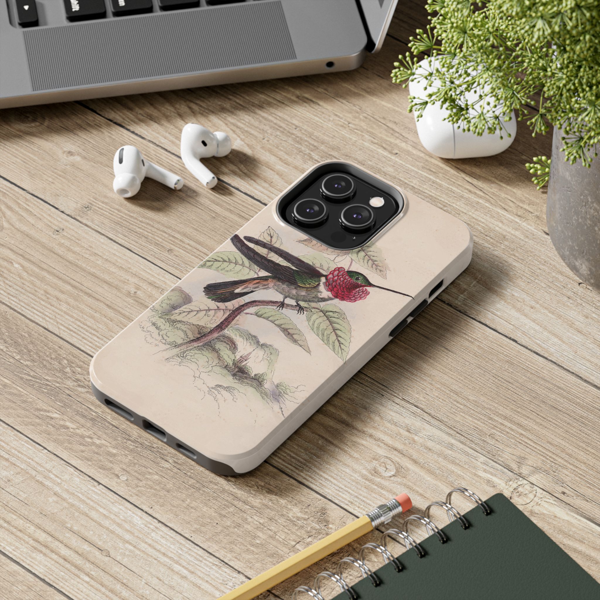 Tri-Colored Hummingbird Phone Case - Image 50