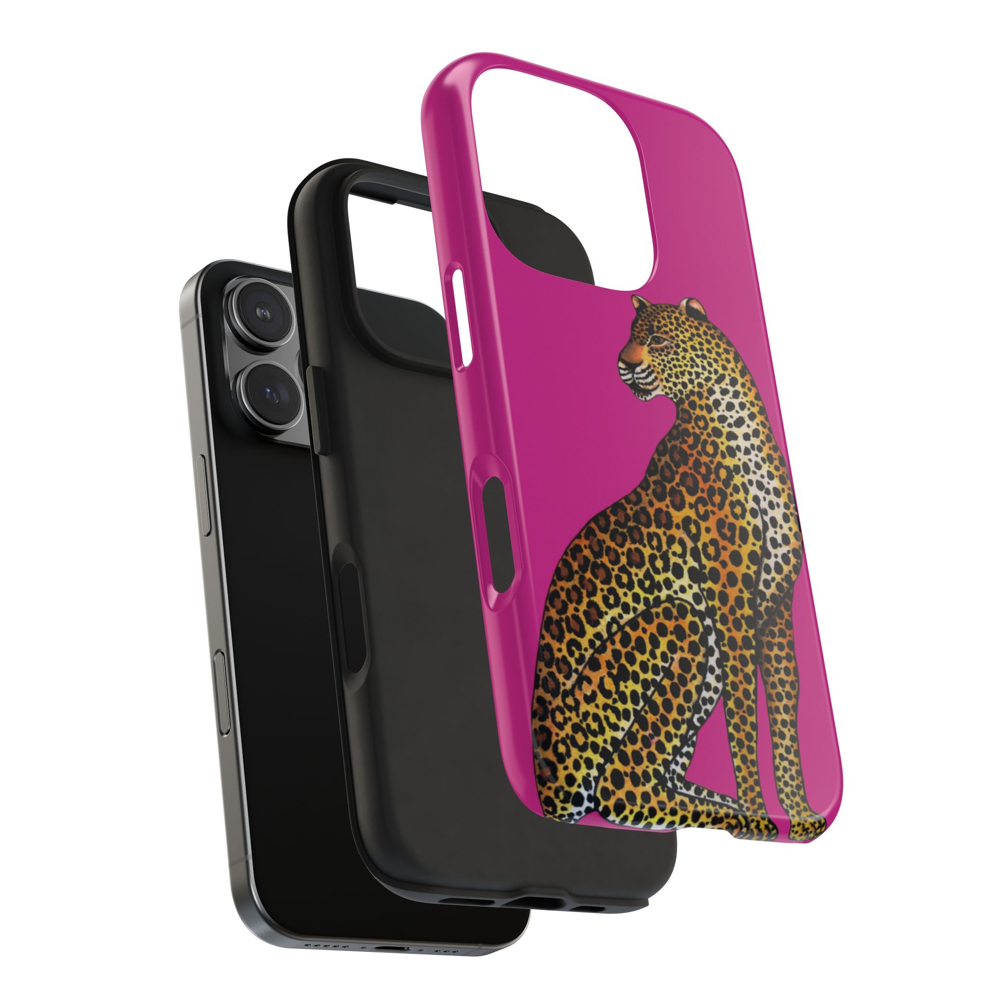 Leopard Phone Case - Fuchsia - Image 87