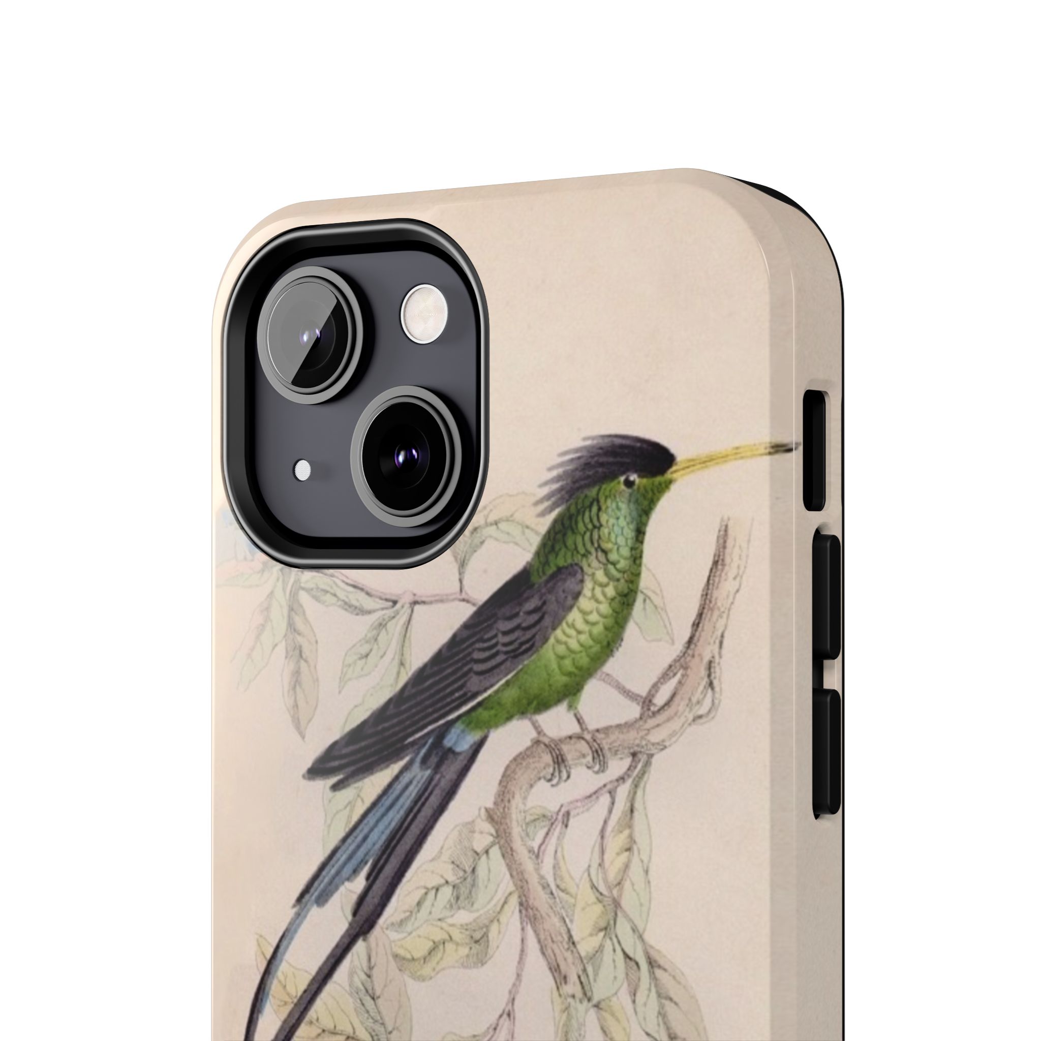 Black Capped Hummingbird Phone Case - Image 36