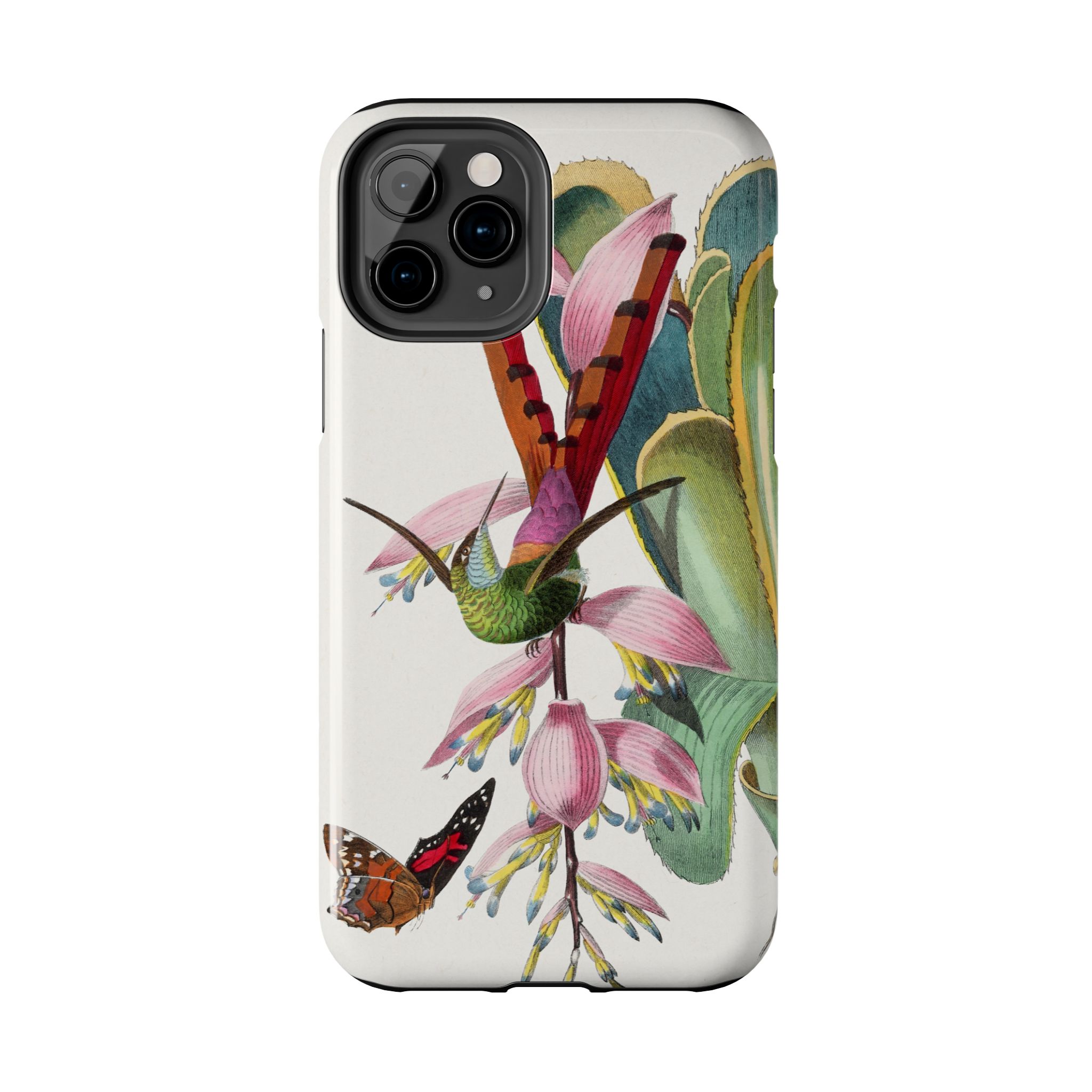 Hummingbird and Butterfly Phone Case - Image 6