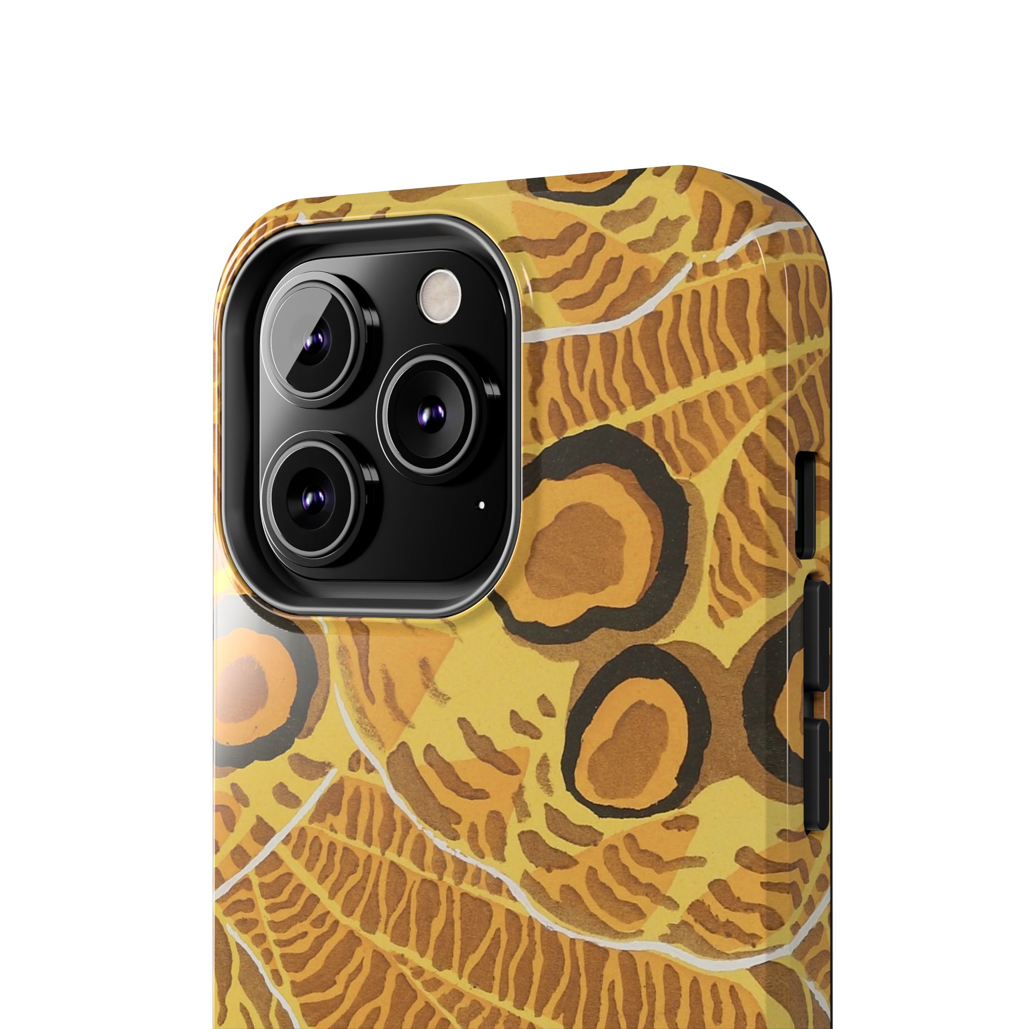 Abstract Spider Web Phone Case - Brown - Image 40