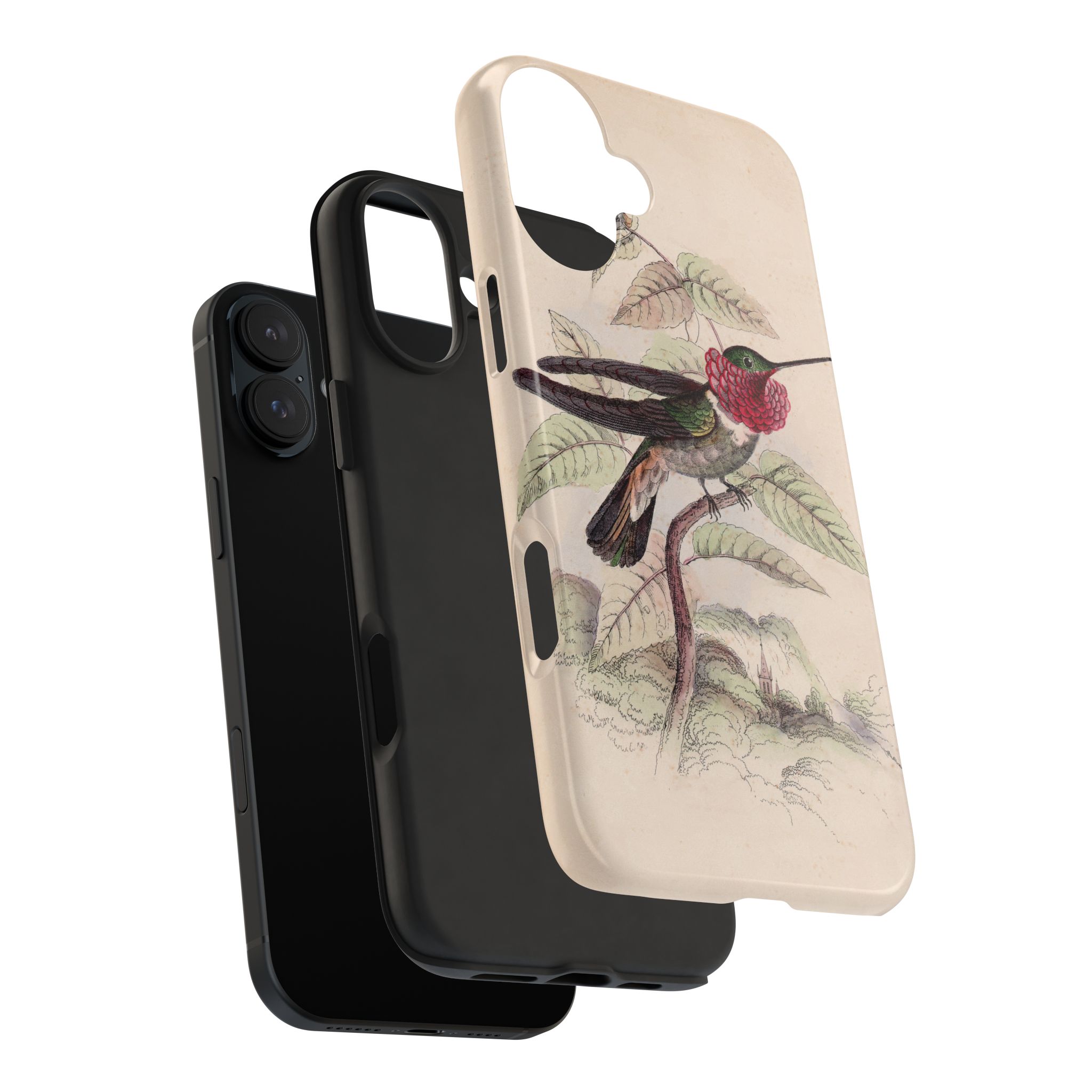 Tri-Colored Hummingbird Phone Case - Image 80