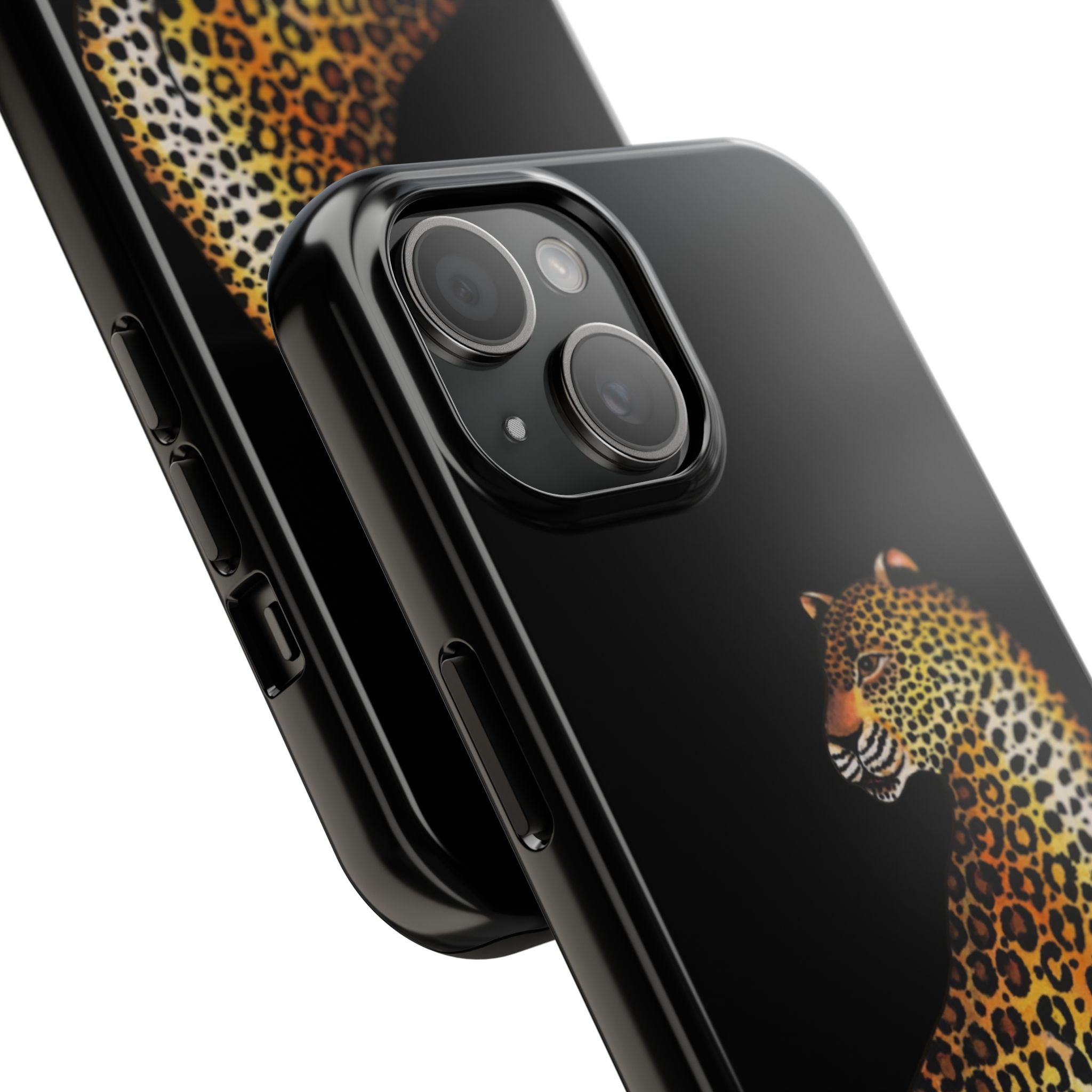 Leopard Phone Case - Black - Image 54