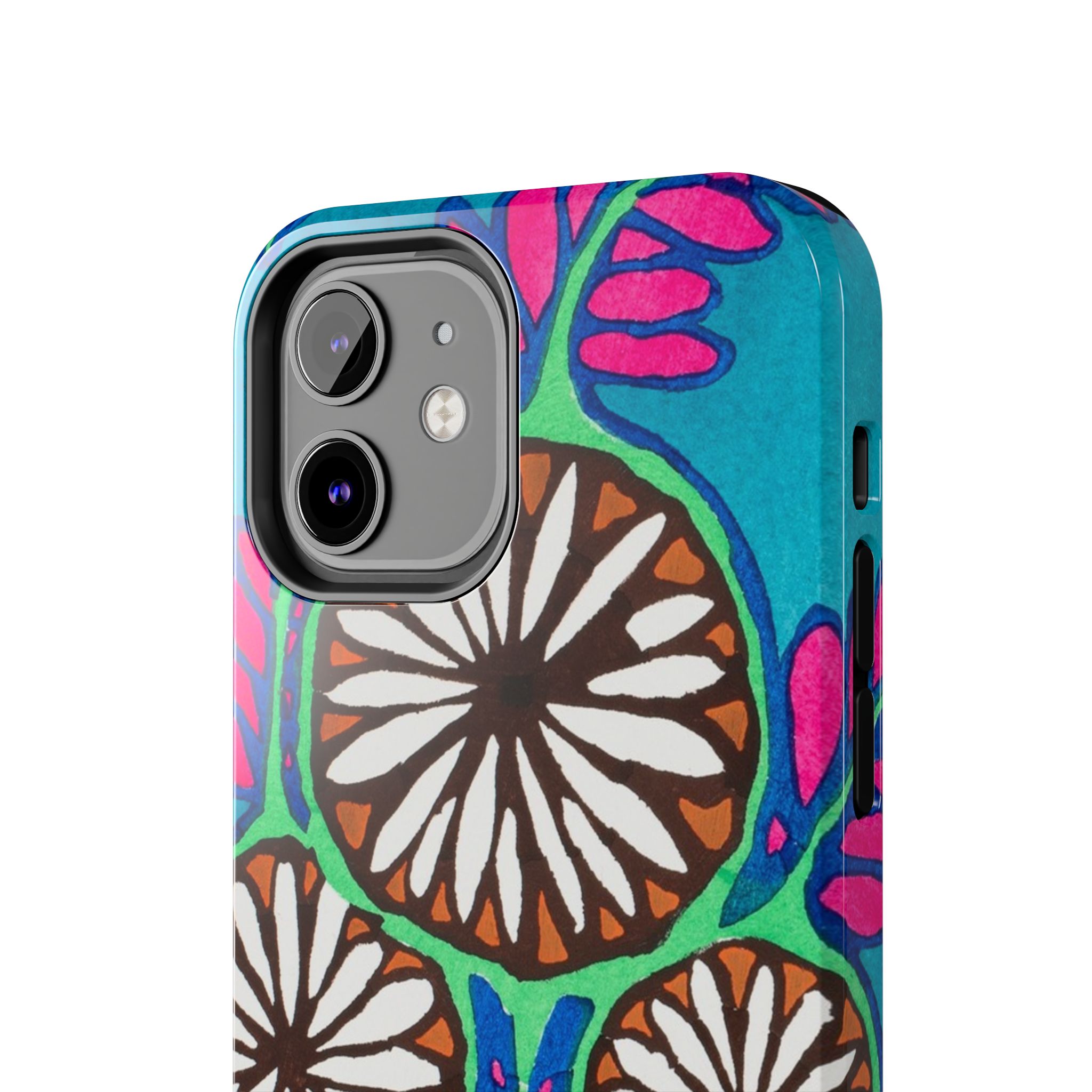 3 Abstract Flowers Phone Case - Image 16