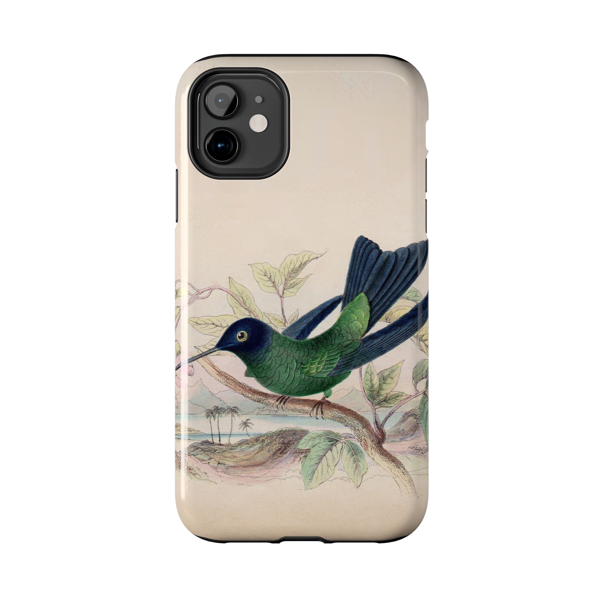 Wagler’s Hummingbird Phone Case - Image 2