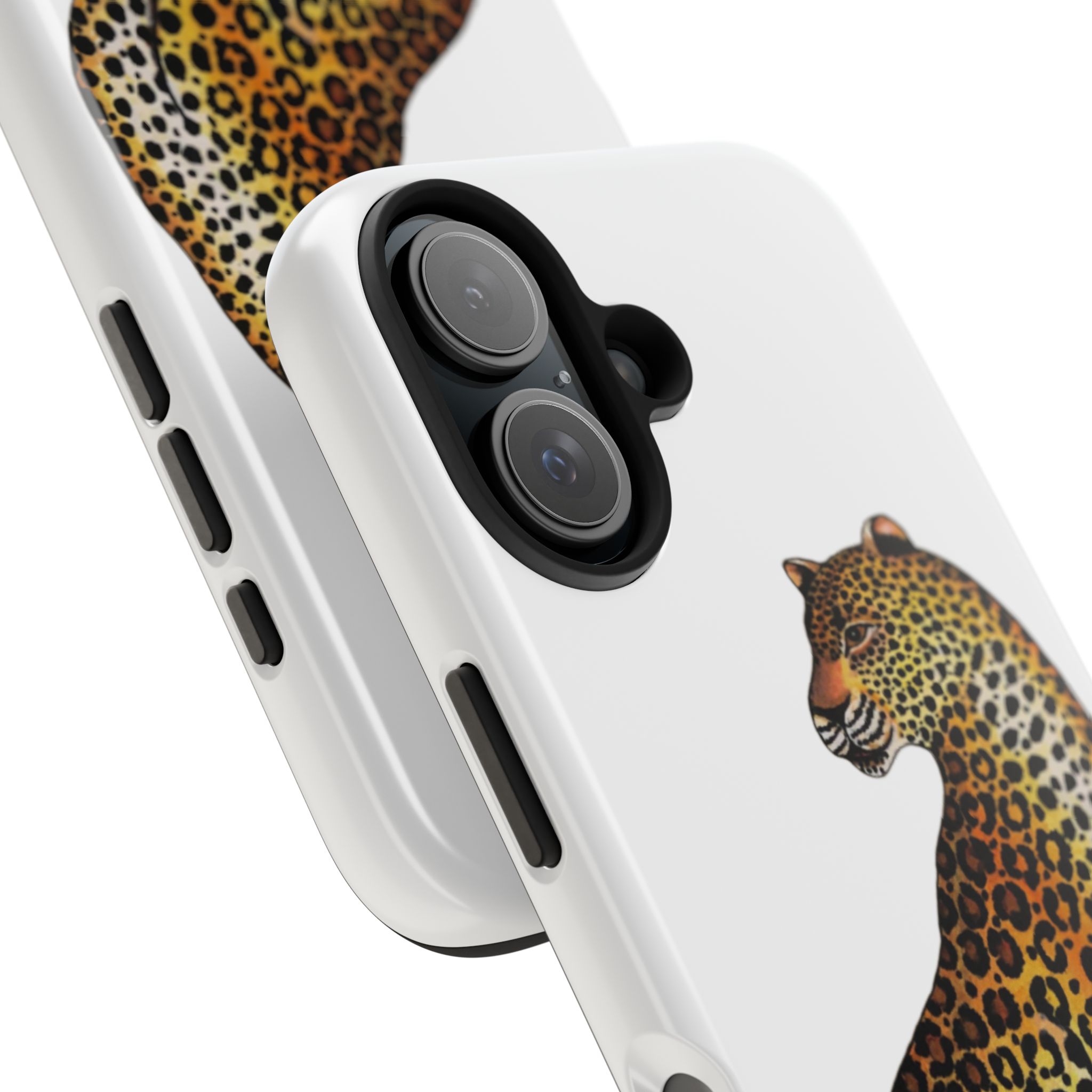 Leopard Phone Case - White - Image 76