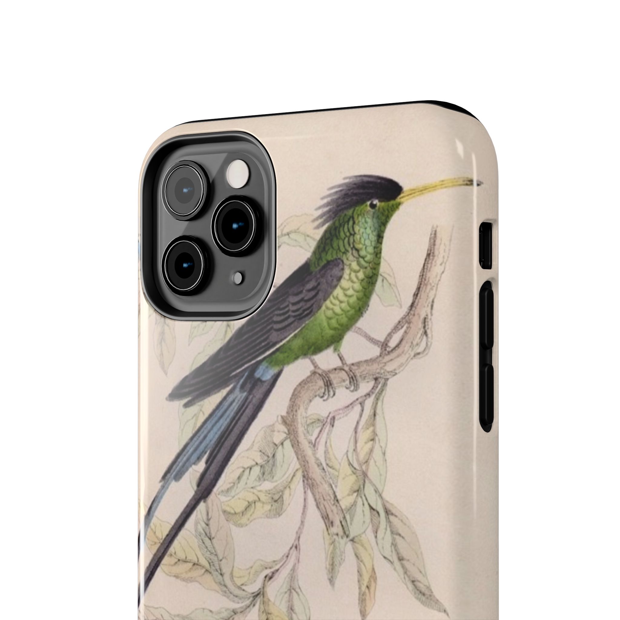 Black Capped Hummingbird Phone Case - Image 12