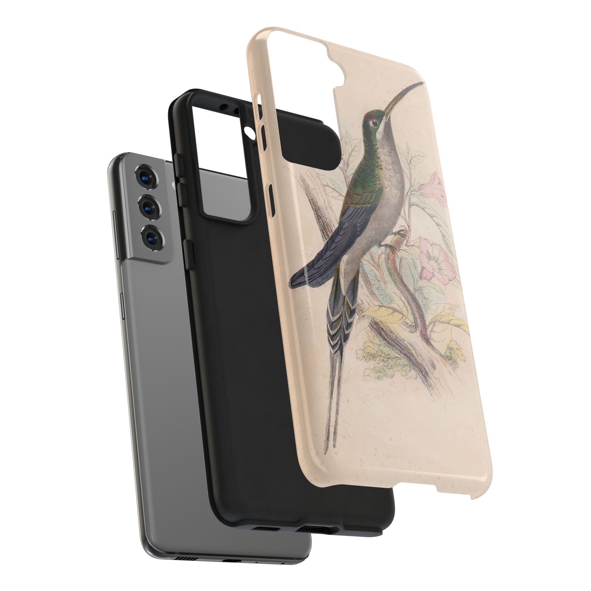 Supercilious Hummingbird Phone Case - Image 68