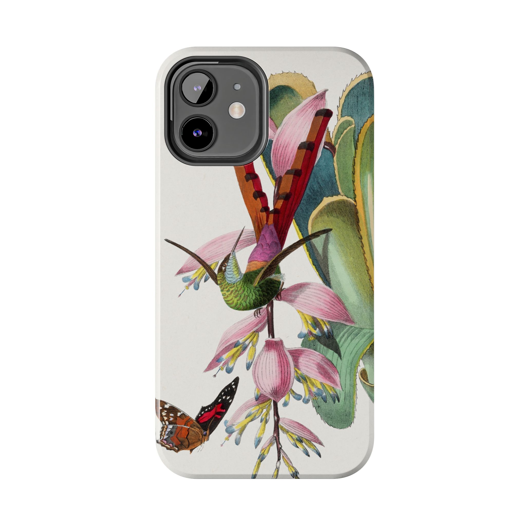 Hummingbird and Butterfly Phone Case - Image 14