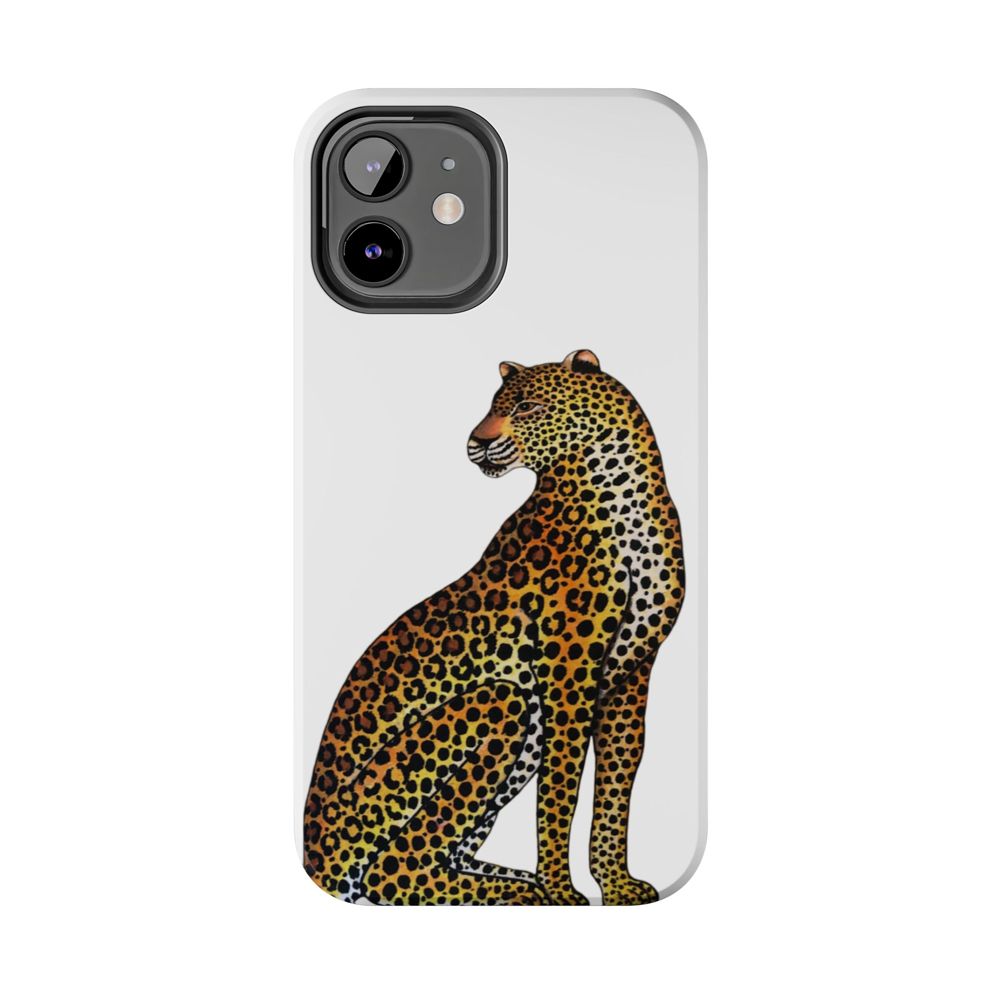 Leopard Phone Case - White - Image 14