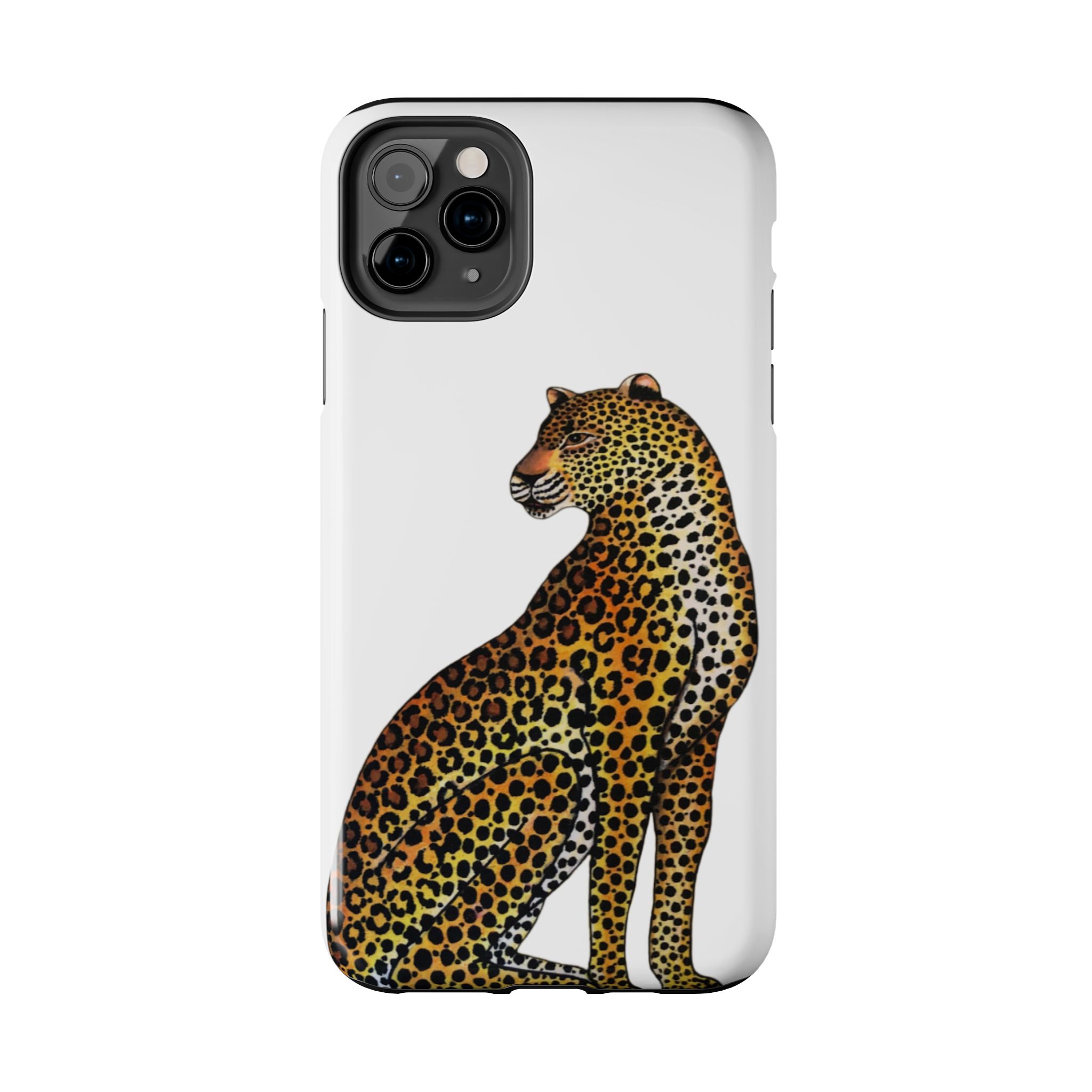 Leopard Phone Case - White - Image 10
