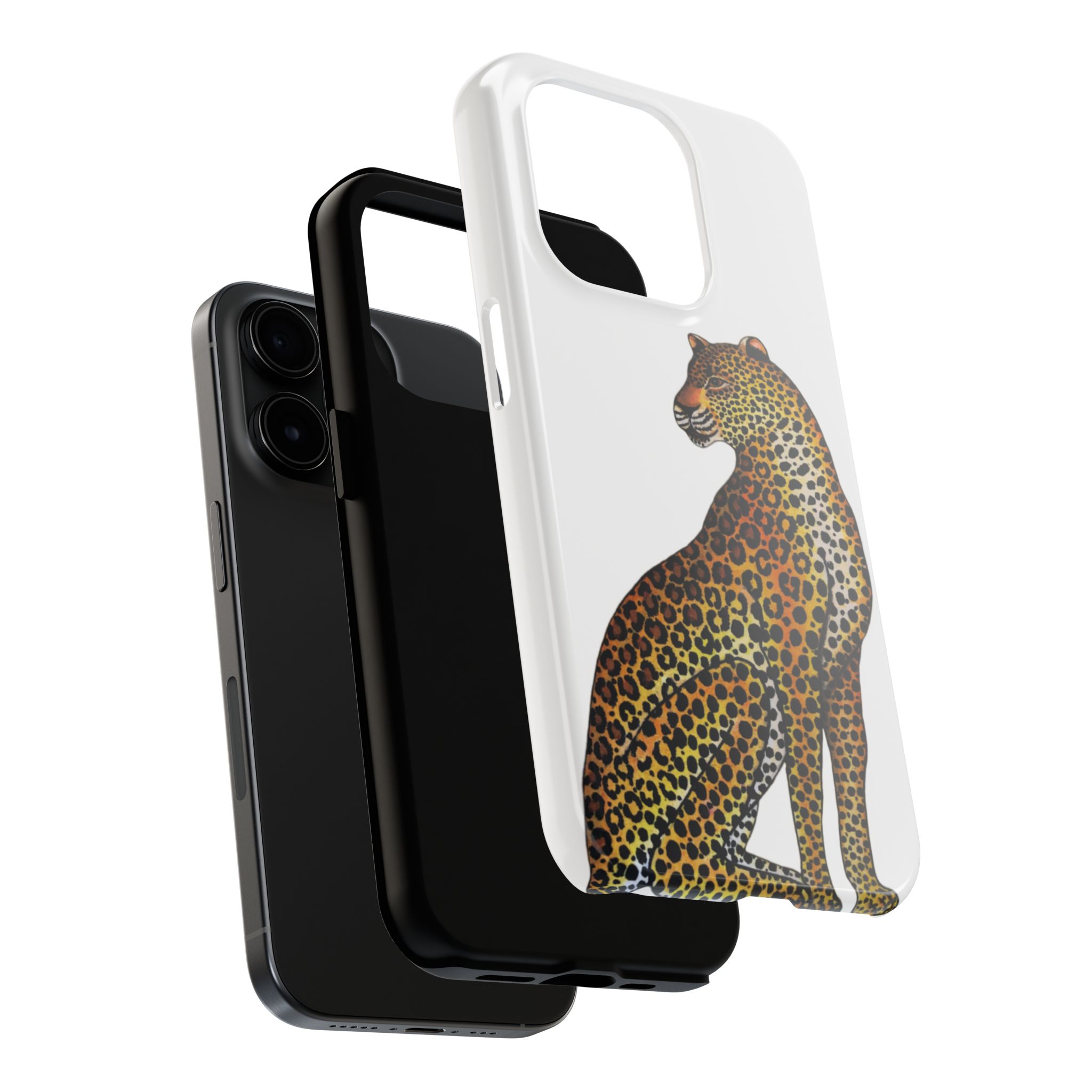 Leopard Phone Case - White - Image 60