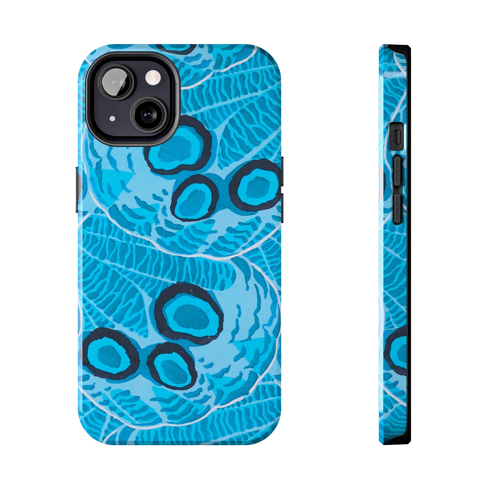 Abstract Spider Web Phone Case - Blue - Image 29