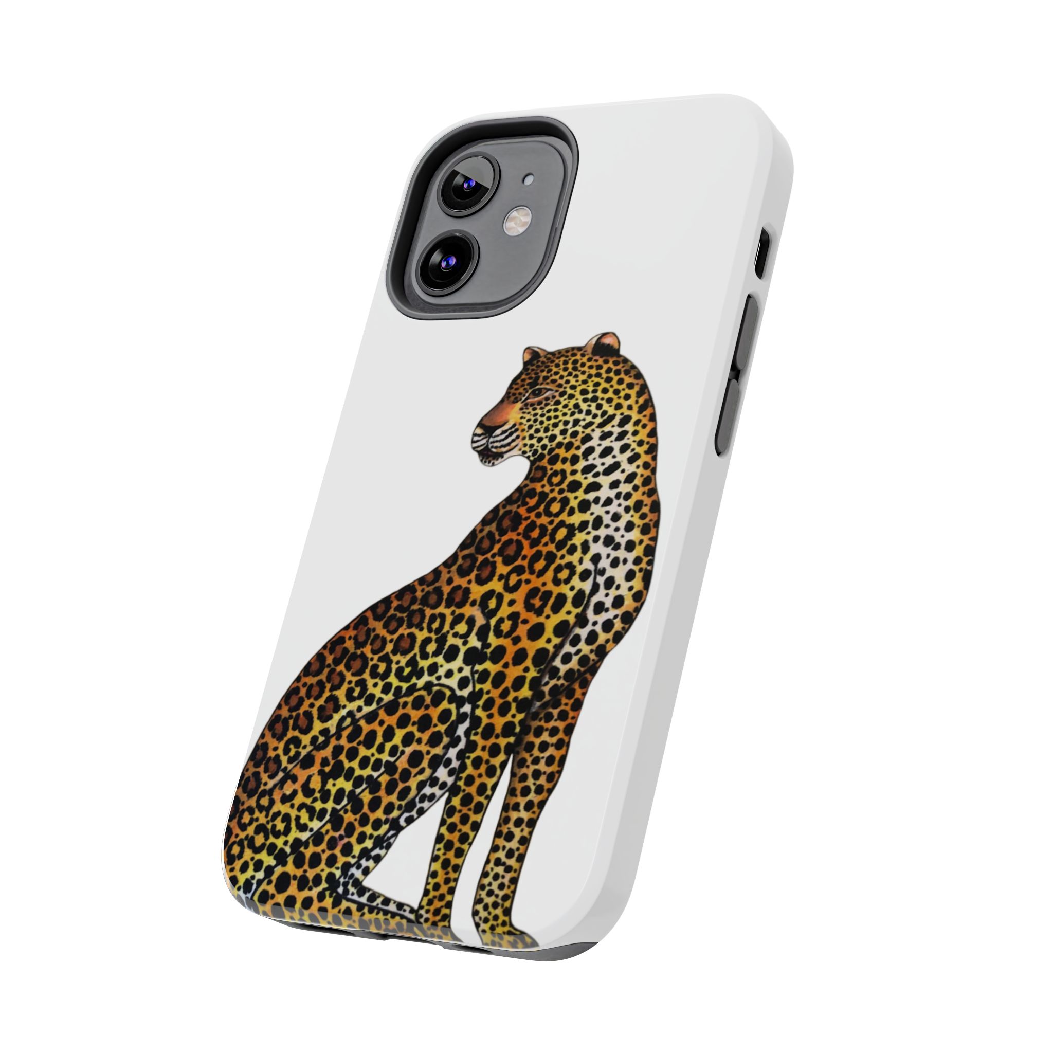 Leopard Phone Case - White - Image 19