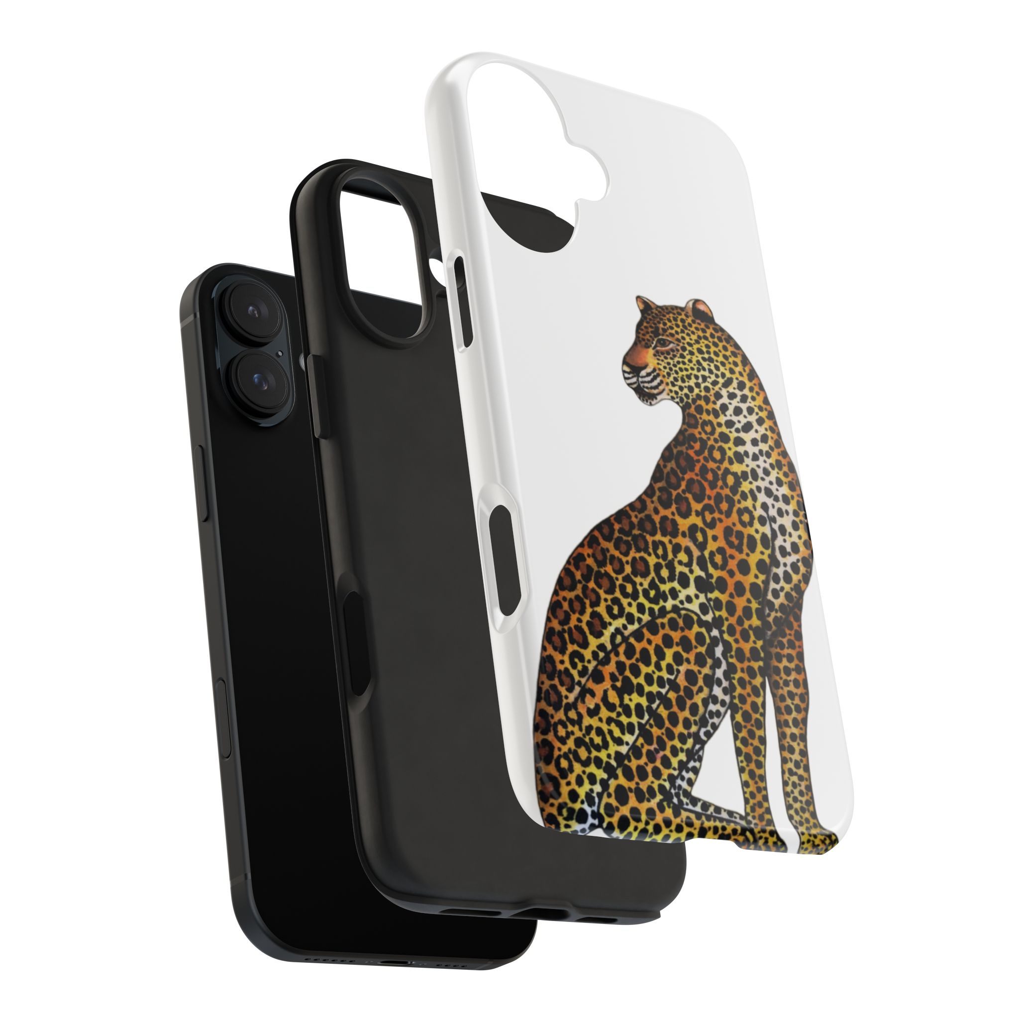 Leopard Phone Case - White - Image 80