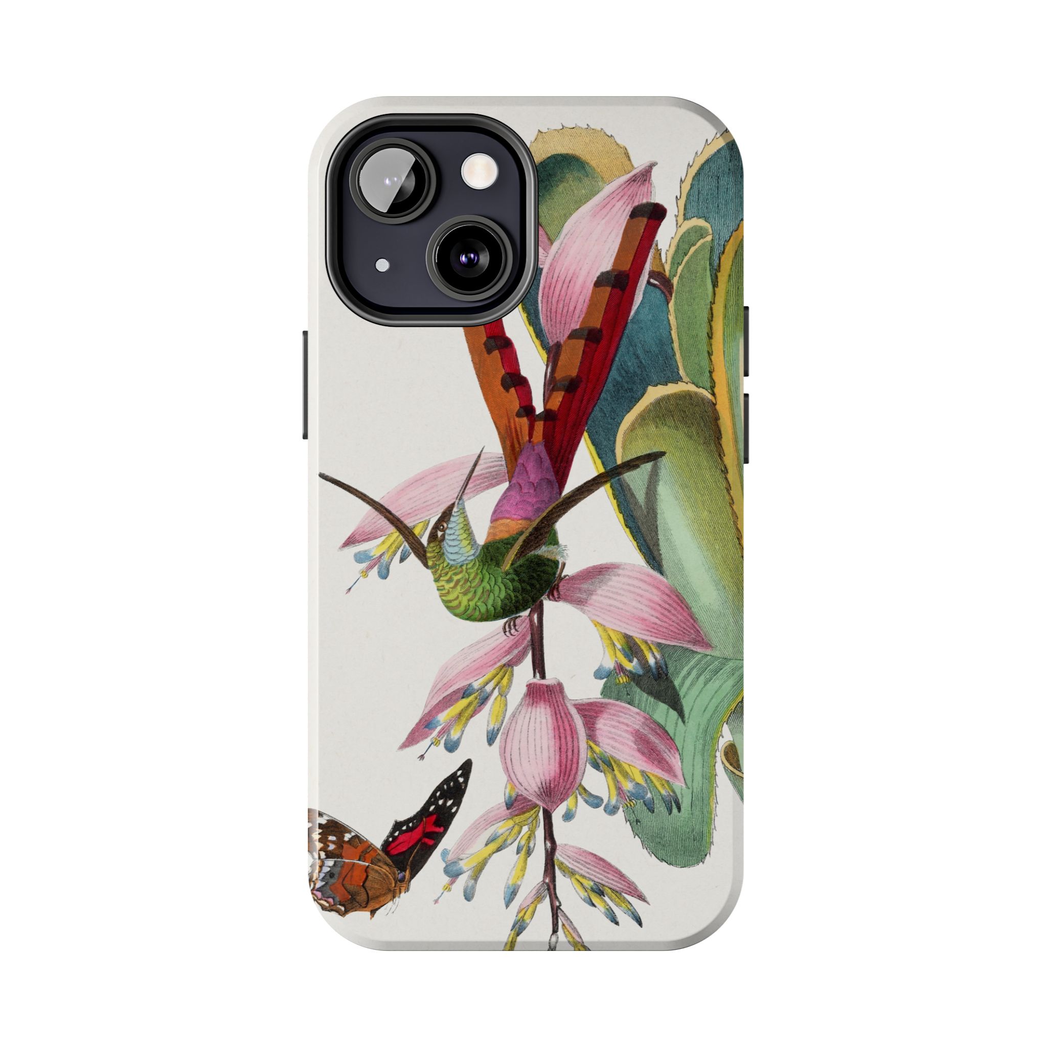 Hummingbird and Butterfly Phone Case - Image 34