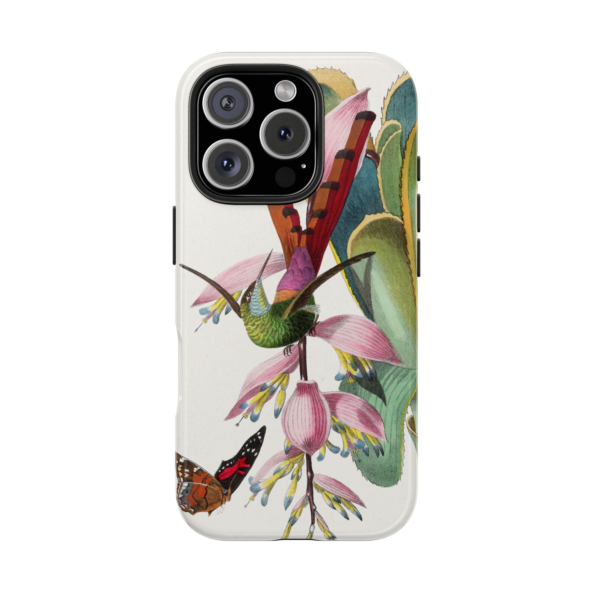 Hummingbird and Butterfly Phone Case - Image 69