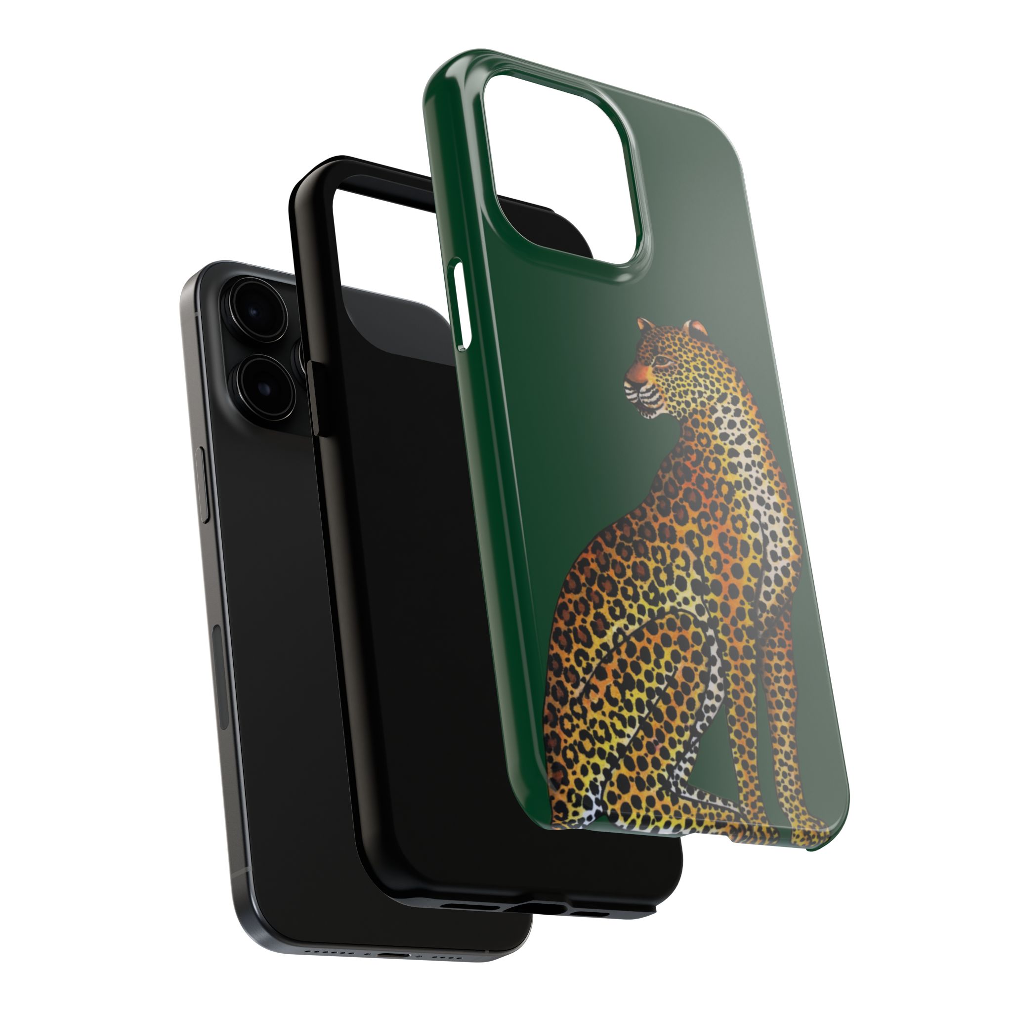 Leopard Phone Case - Racing Green - Image 68