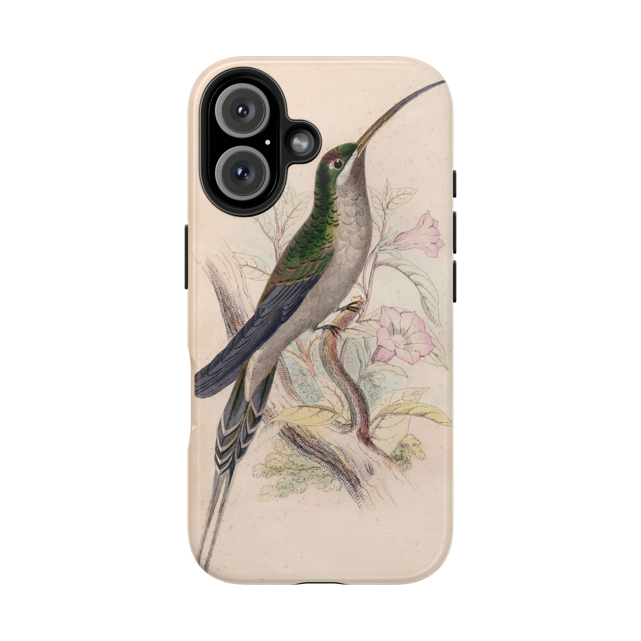 Supercilious Hummingbird Phone Case - Image 72