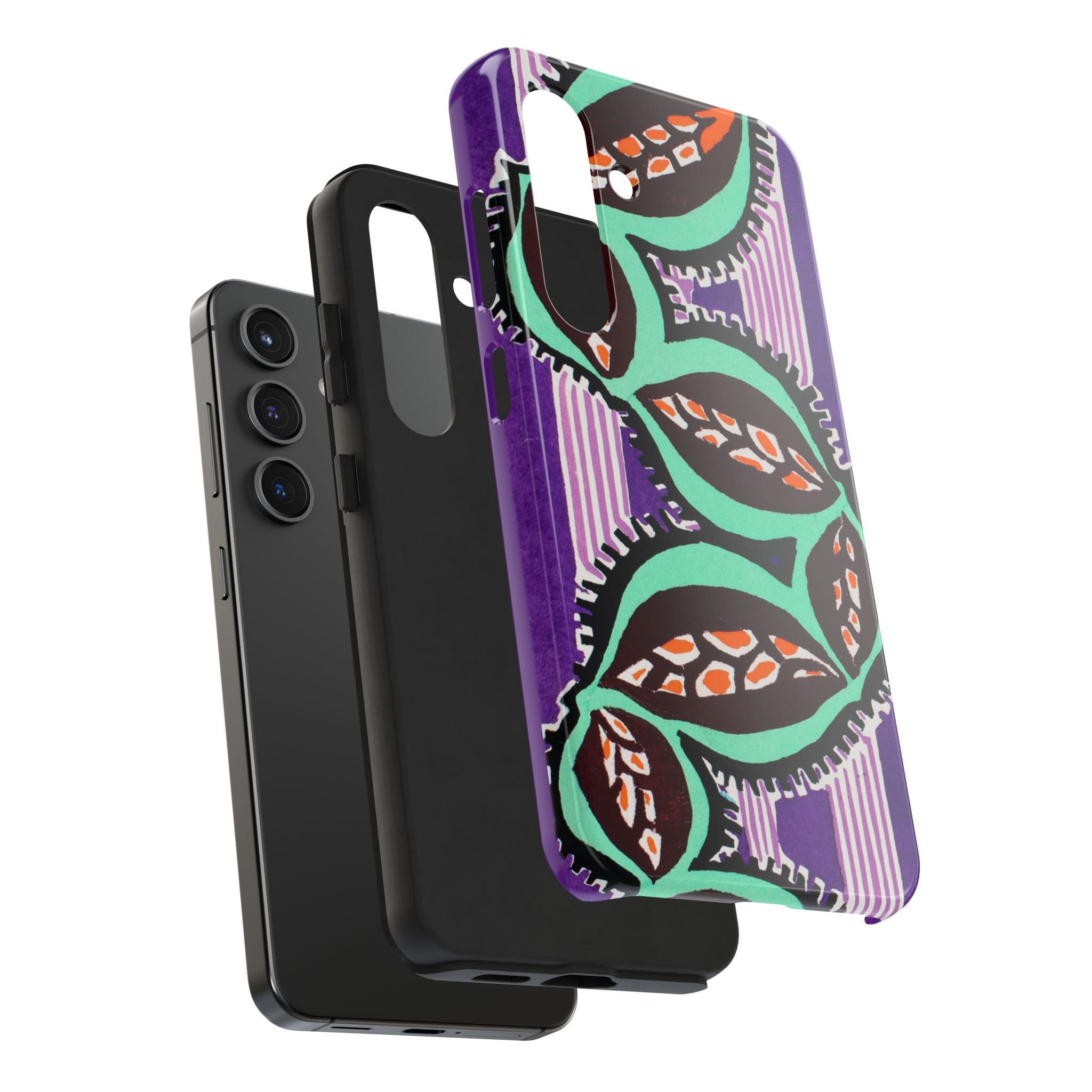Mocha Abstract Phone Case - Image 84