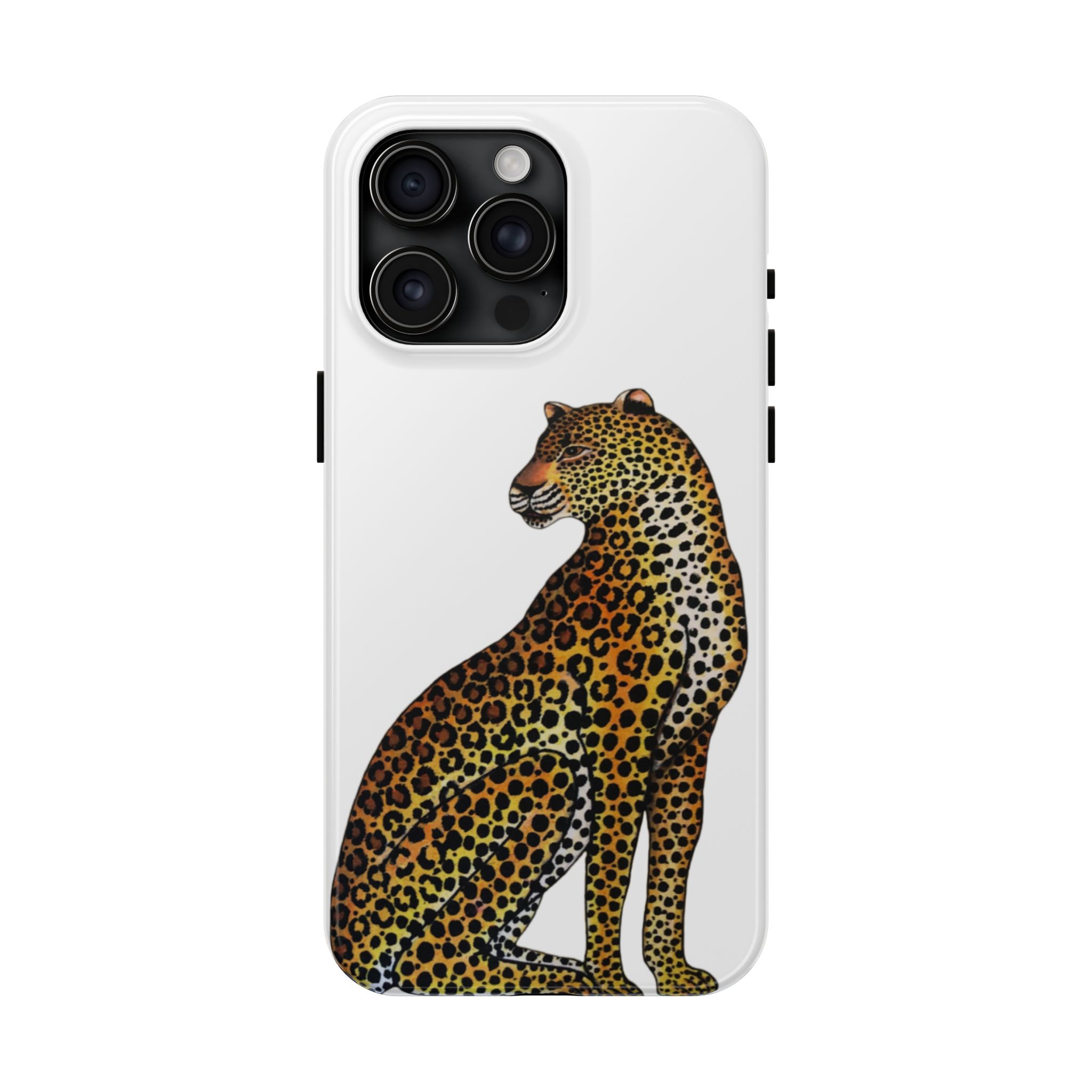 Leopard Phone Case - White - Image 65