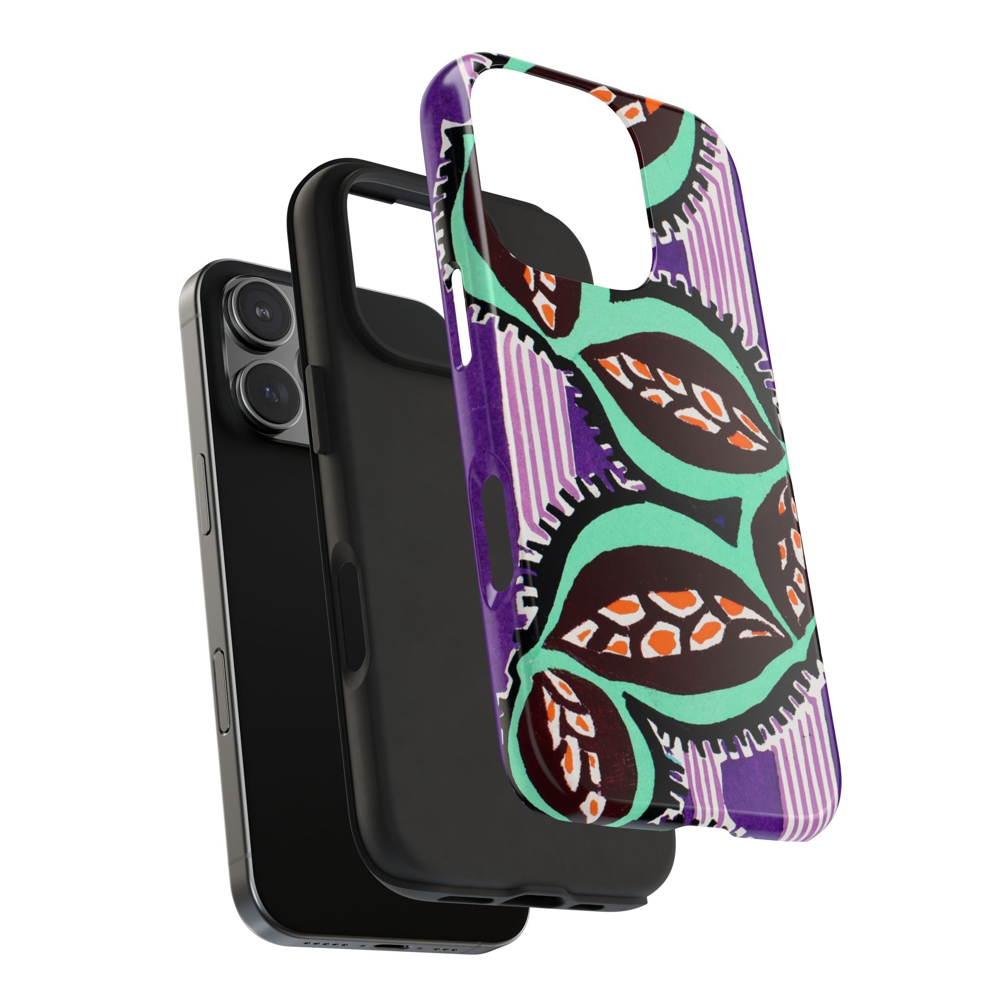 Mocha Abstract Phone Case - Image 71